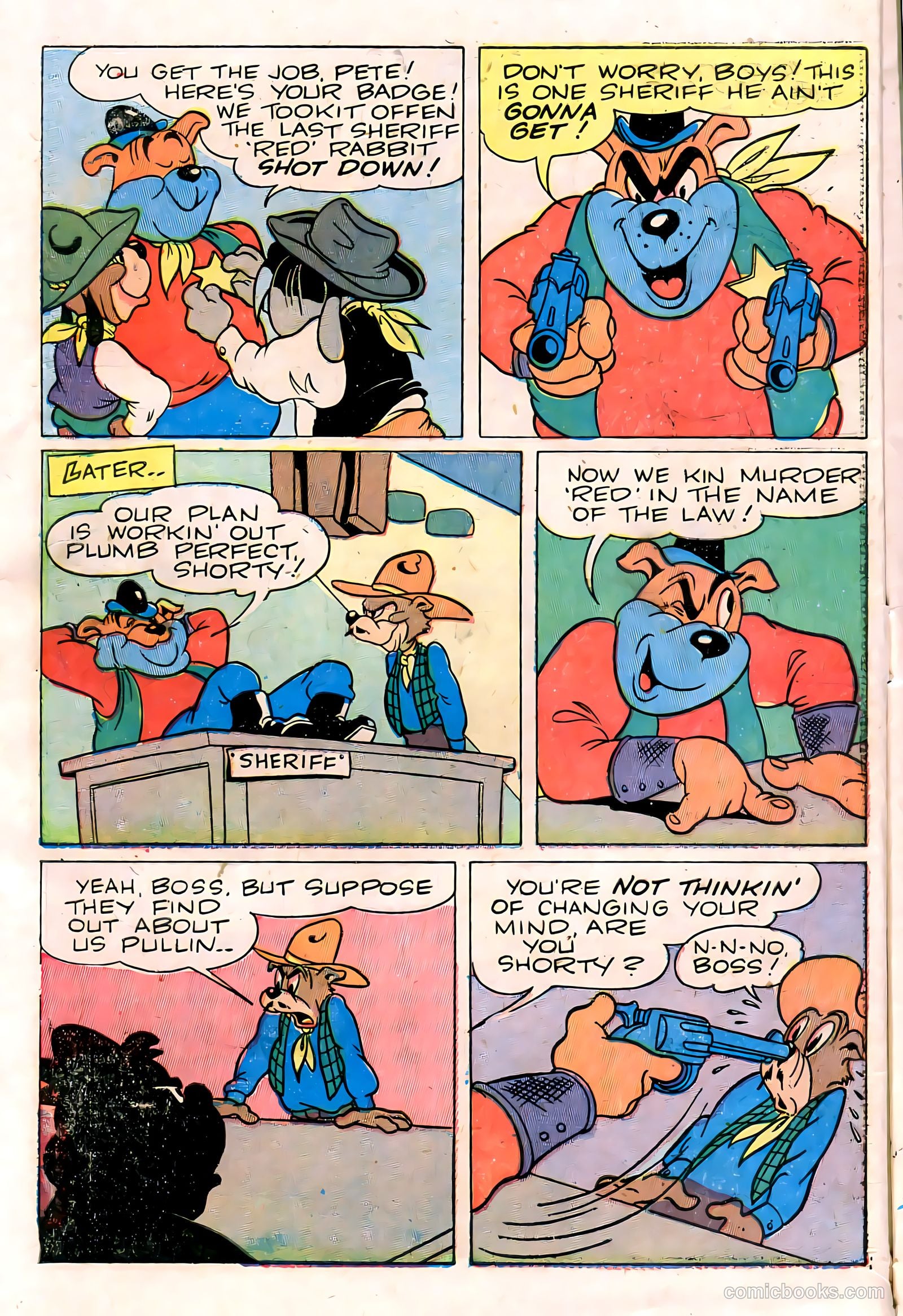 "Red" Rabbit Comics #3 (1947) — page 6 of 52