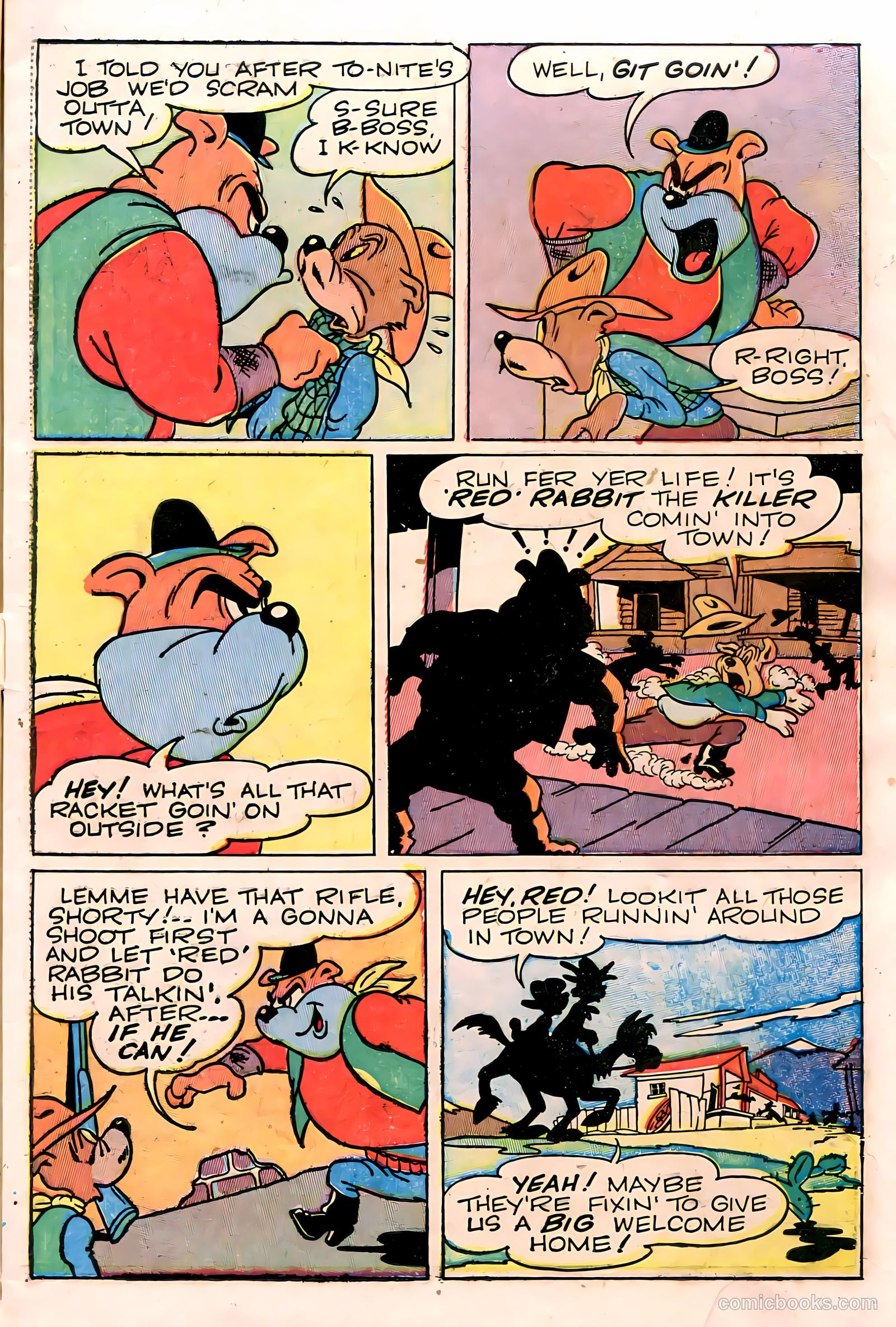 "Red" Rabbit Comics #3 (1947) — page 7 of 52