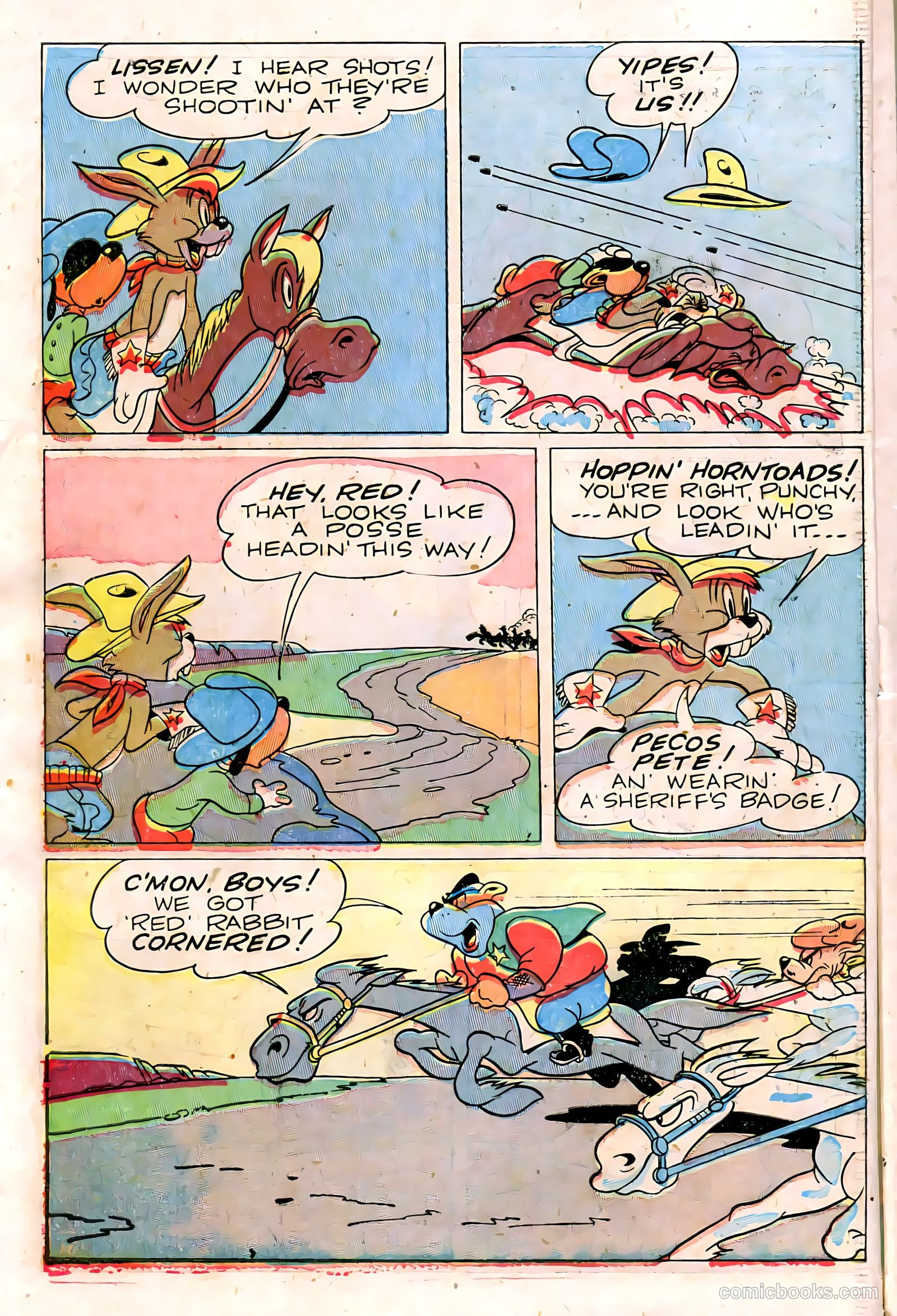 "Red" Rabbit Comics #3 (1947) — page 8 of 52