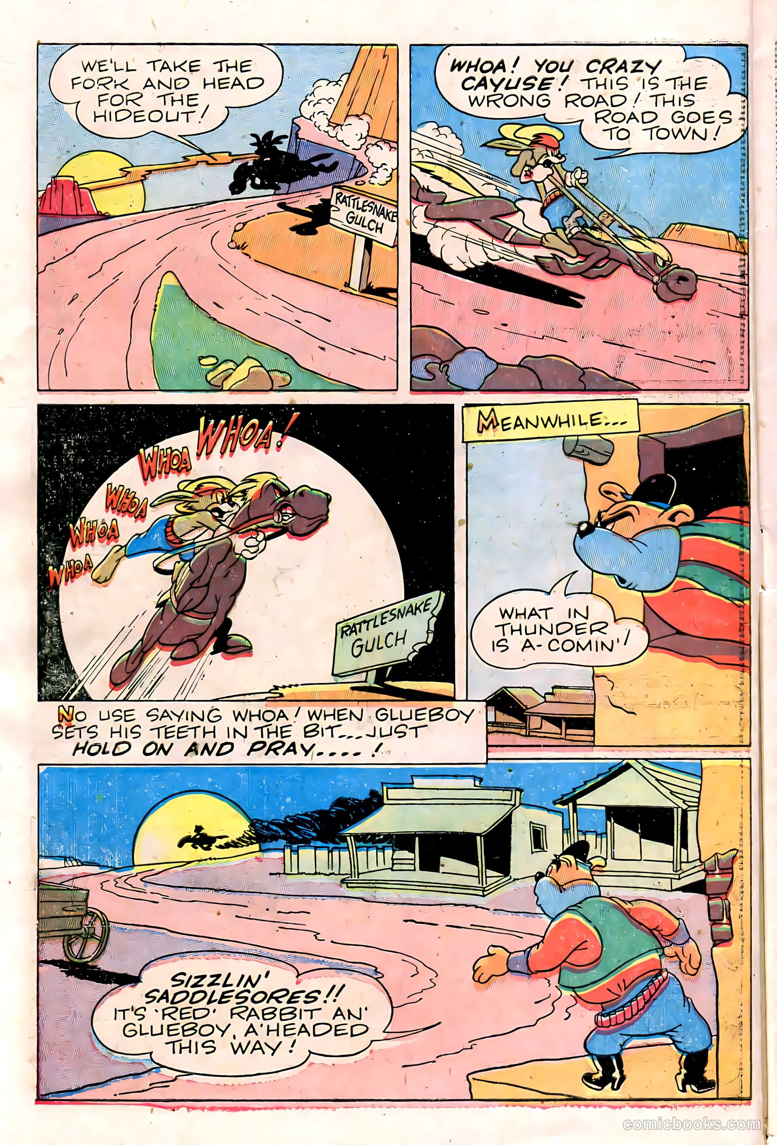 "Red" Rabbit Comics #3 (1947) — page 12 of 52