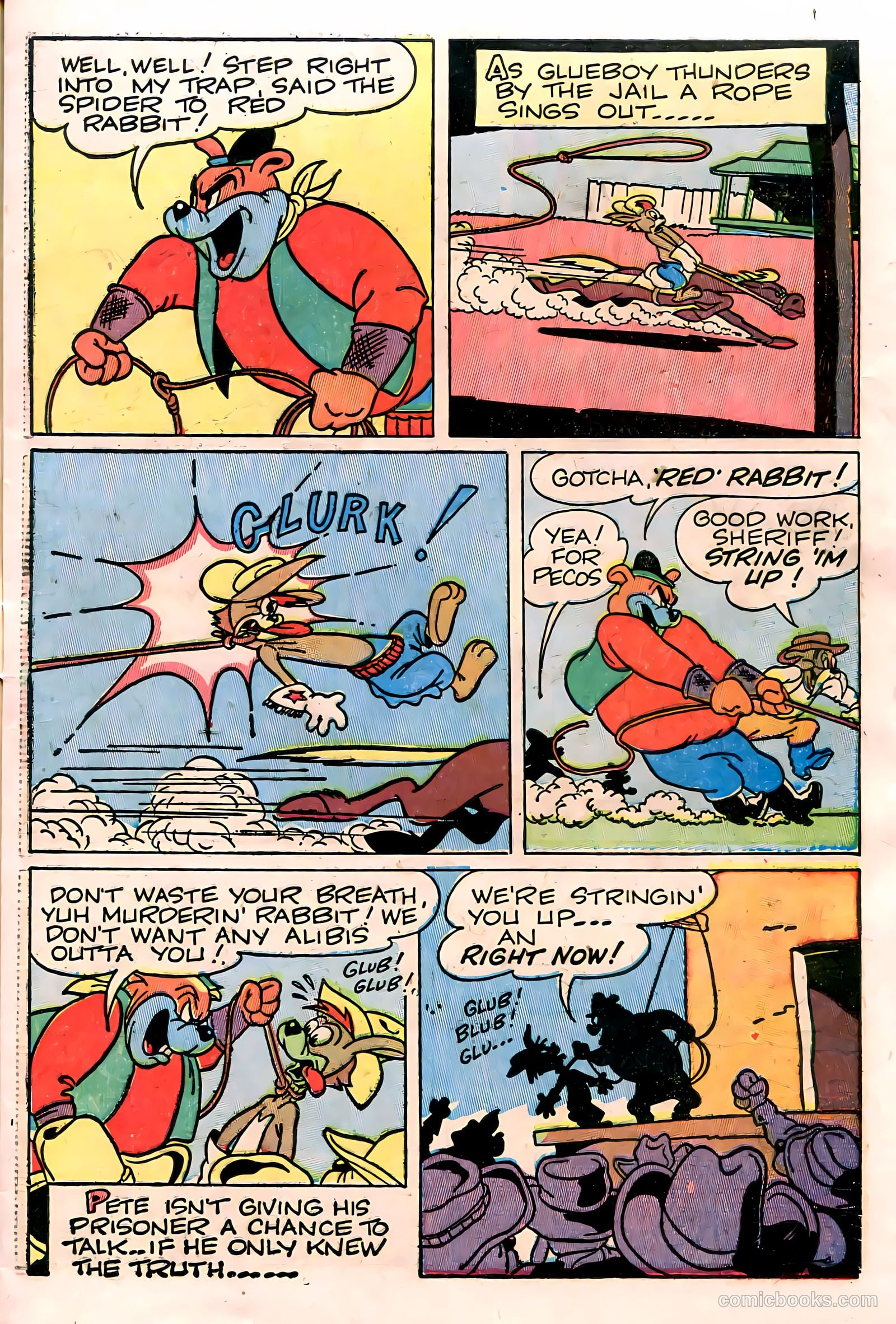"Red" Rabbit Comics #3 (1947) — page 13 of 52