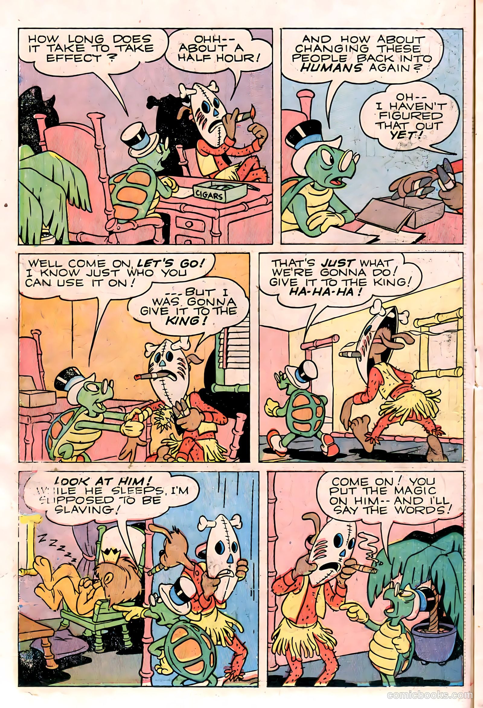 "Red" Rabbit Comics #3 (1947) — page 18 of 52