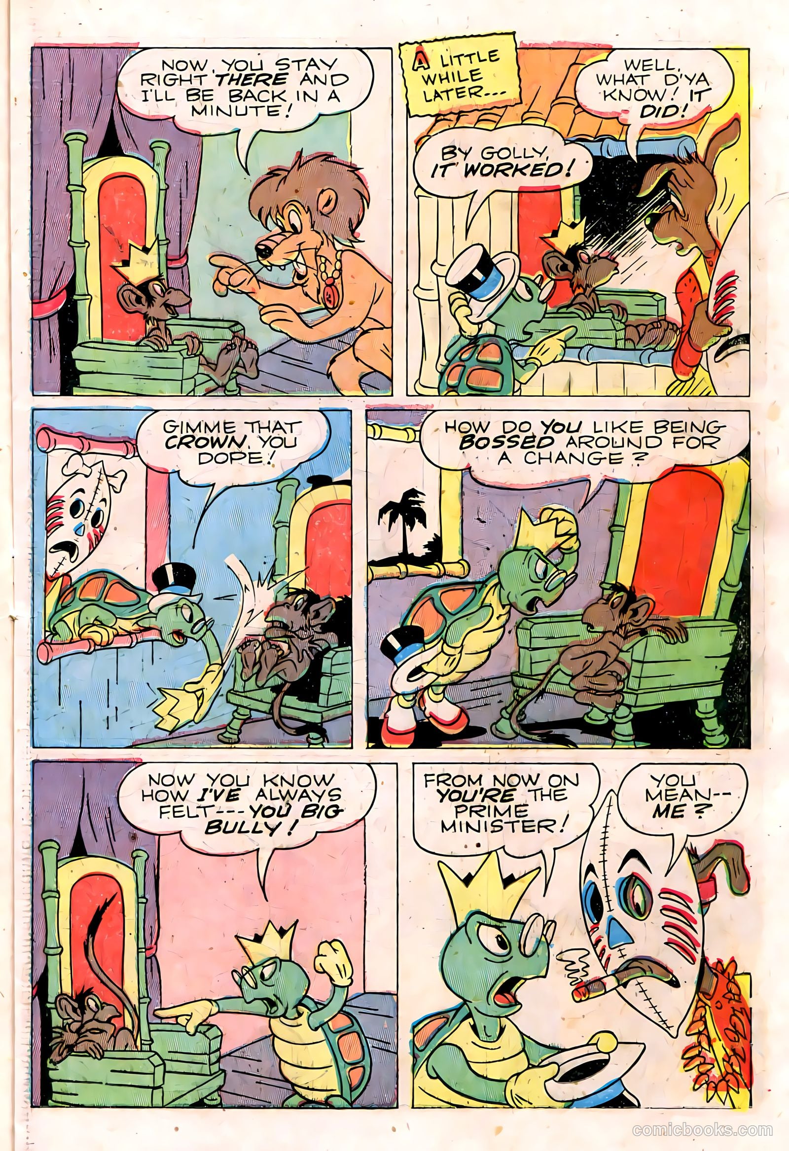 "Red" Rabbit Comics #3 (1947) — page 21 of 52