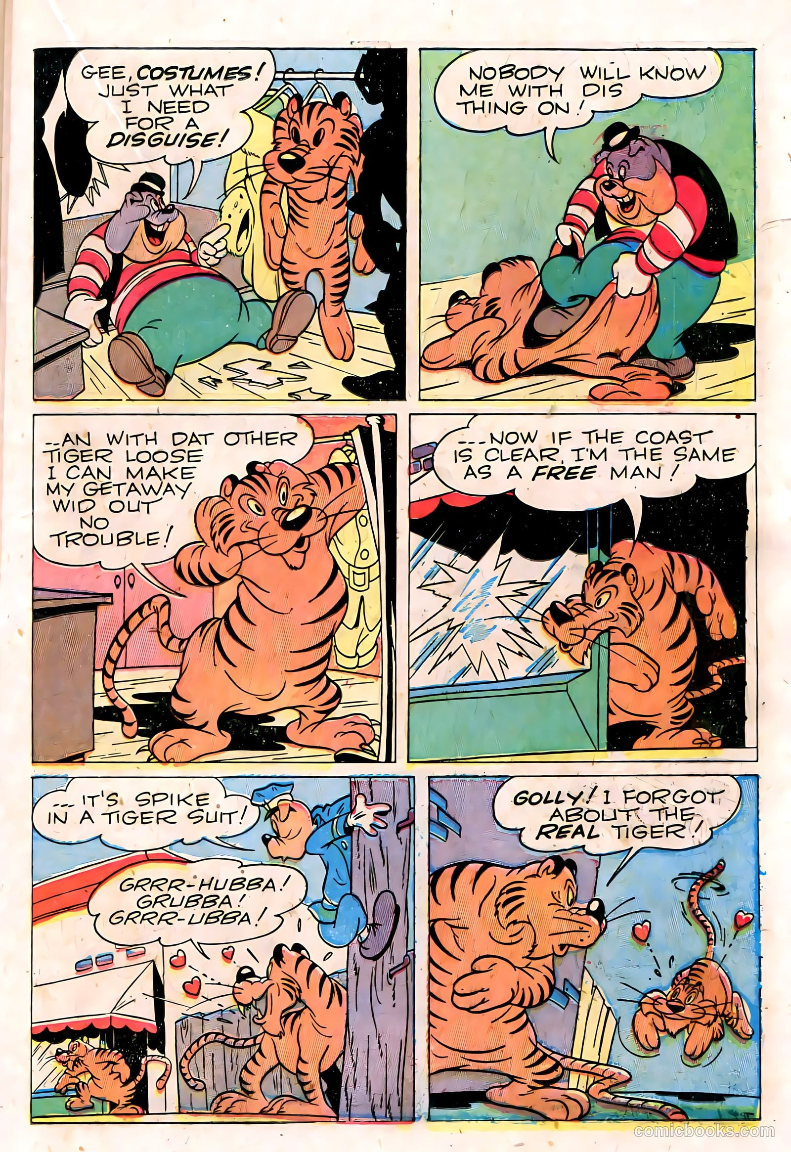 "Red" Rabbit Comics #3 (1947) — page 33 of 52