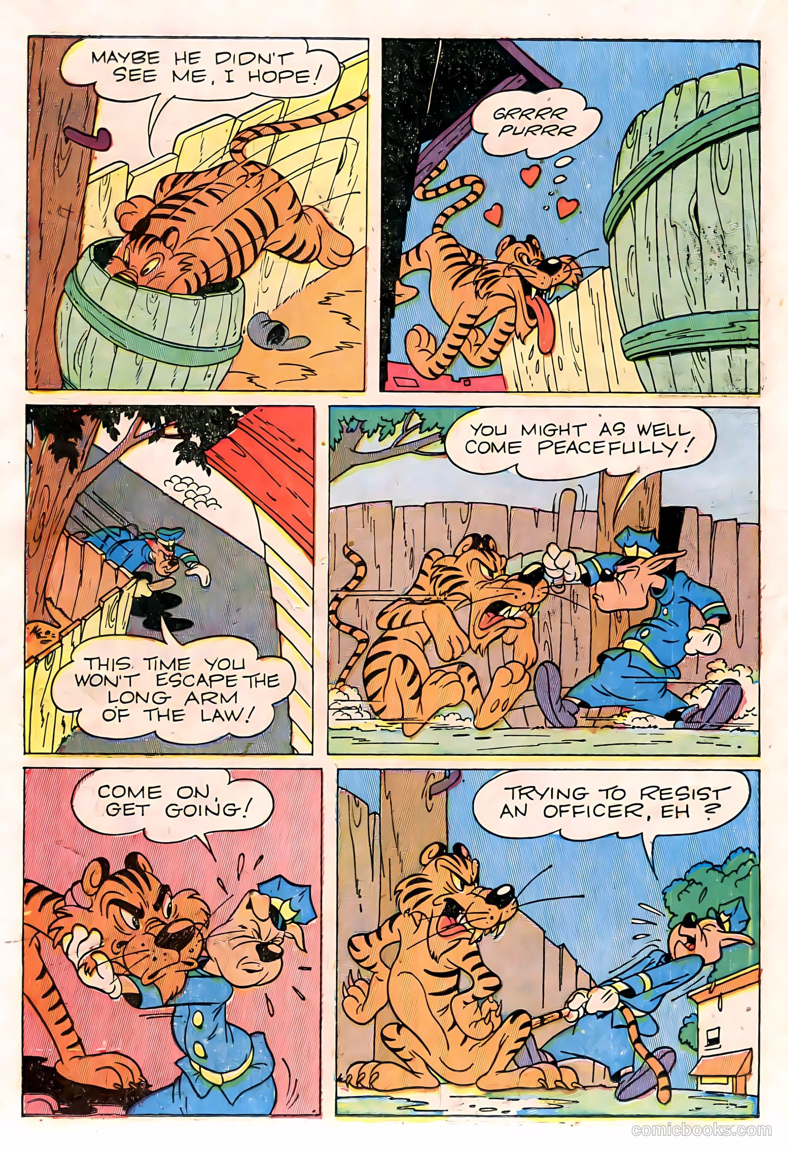 "Red" Rabbit Comics #3 (1947) — page 36 of 52
