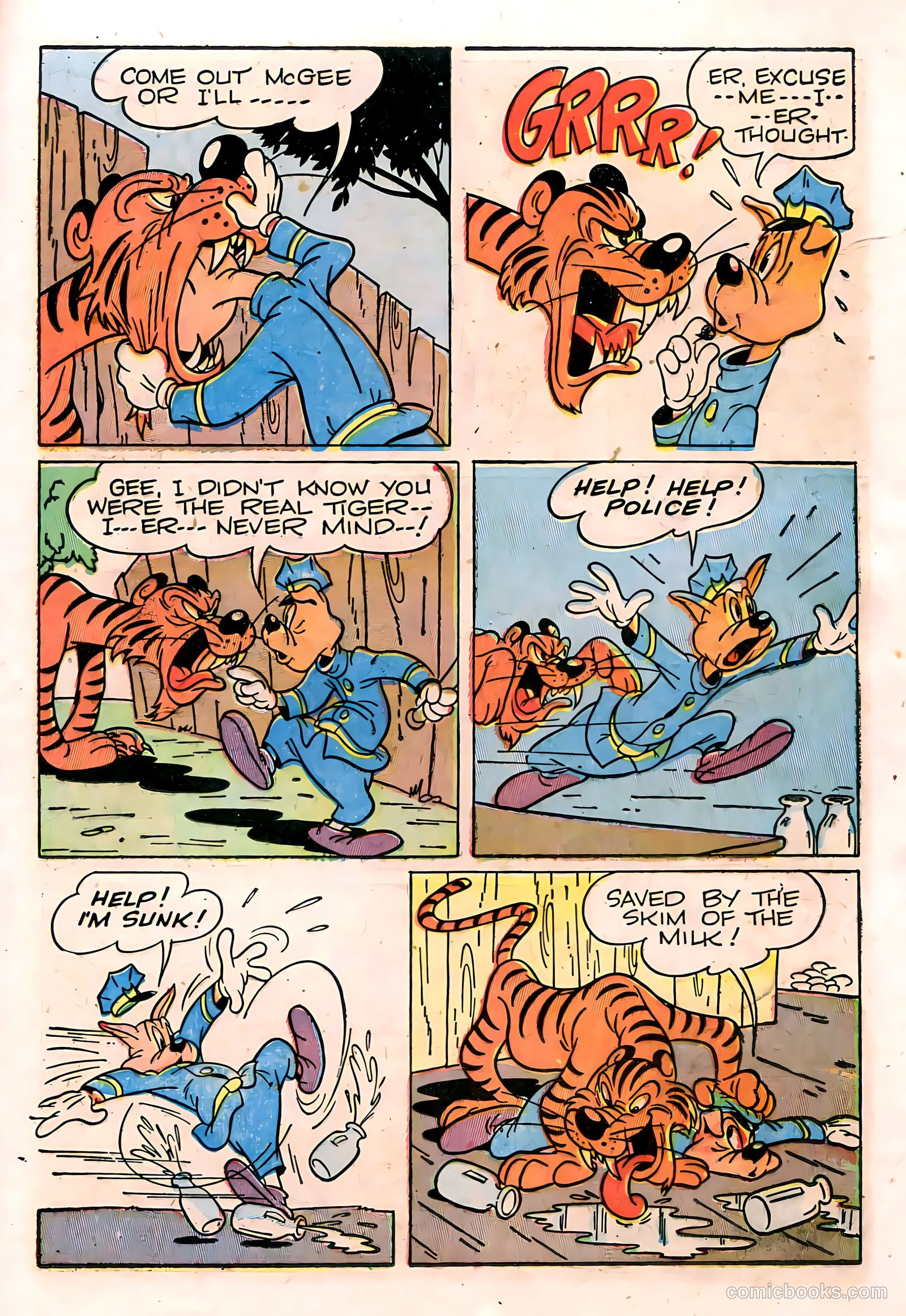 "Red" Rabbit Comics #3 (1947) — page 37 of 52
