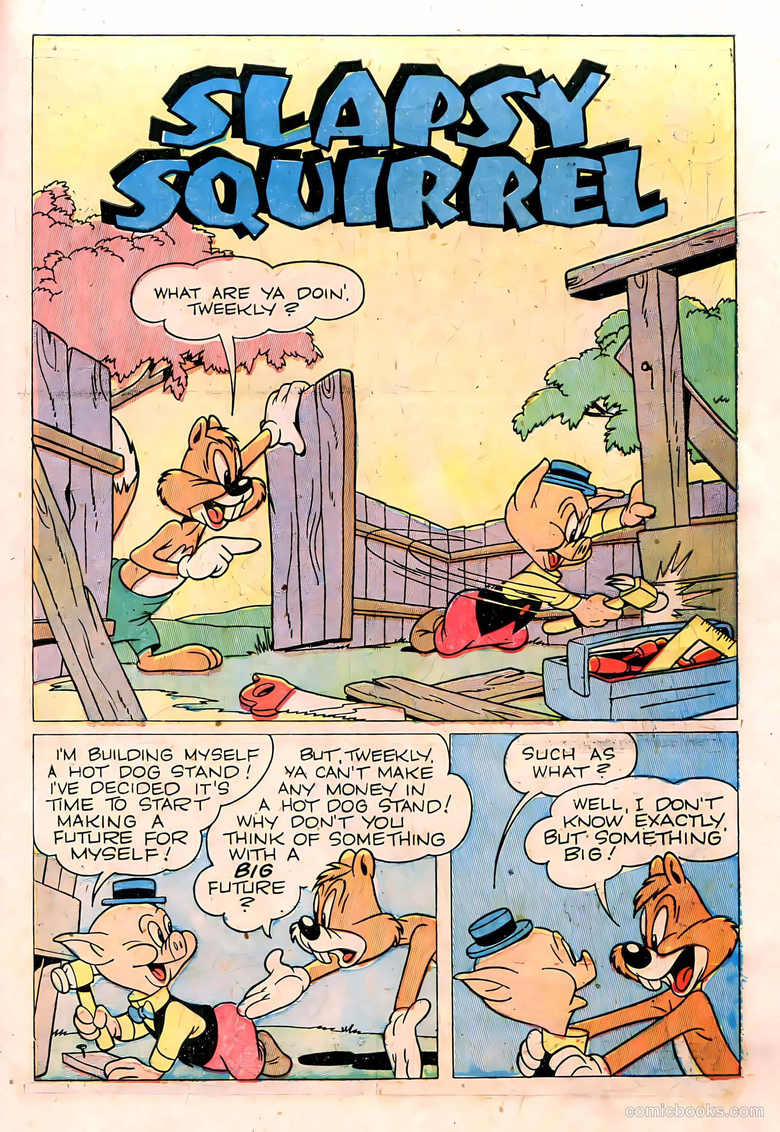"Red" Rabbit Comics #3 (1947) — page 45 of 52