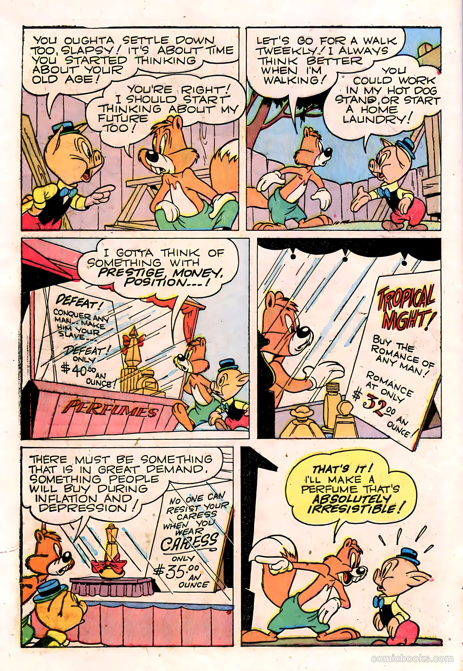 "Red" Rabbit Comics #3 (1947) — page 46 of 52