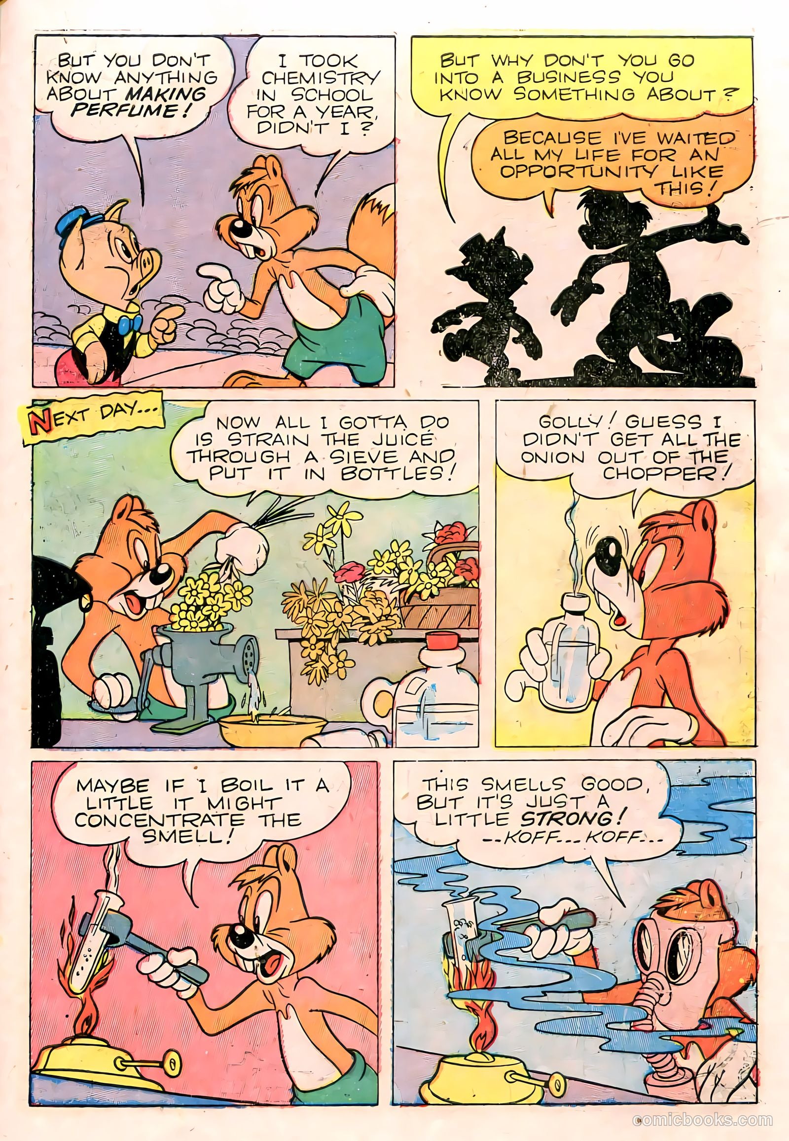 "Red" Rabbit Comics #3 (1947) — page 47 of 52