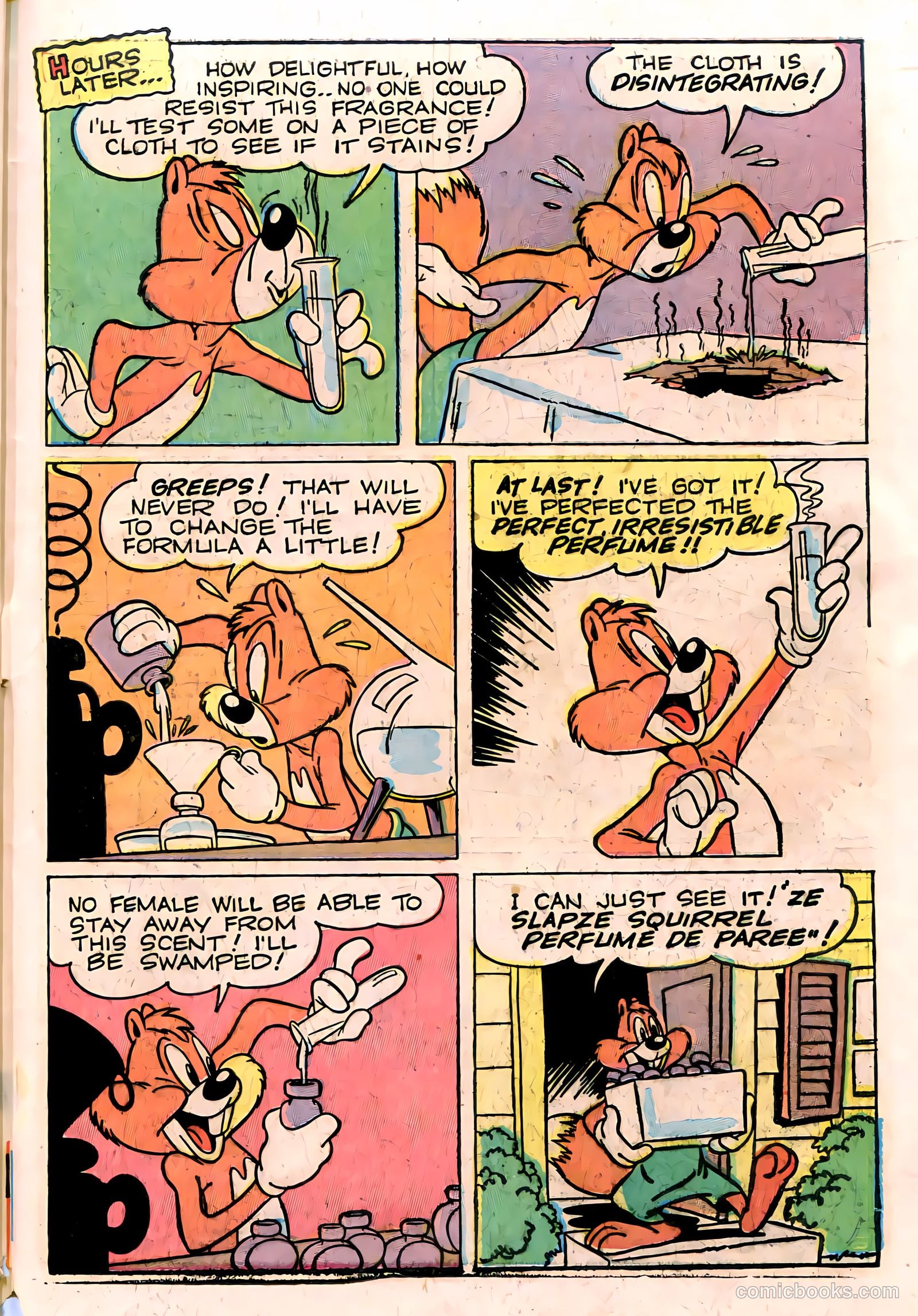 "Red" Rabbit Comics #3 (1947) — page 49 of 52