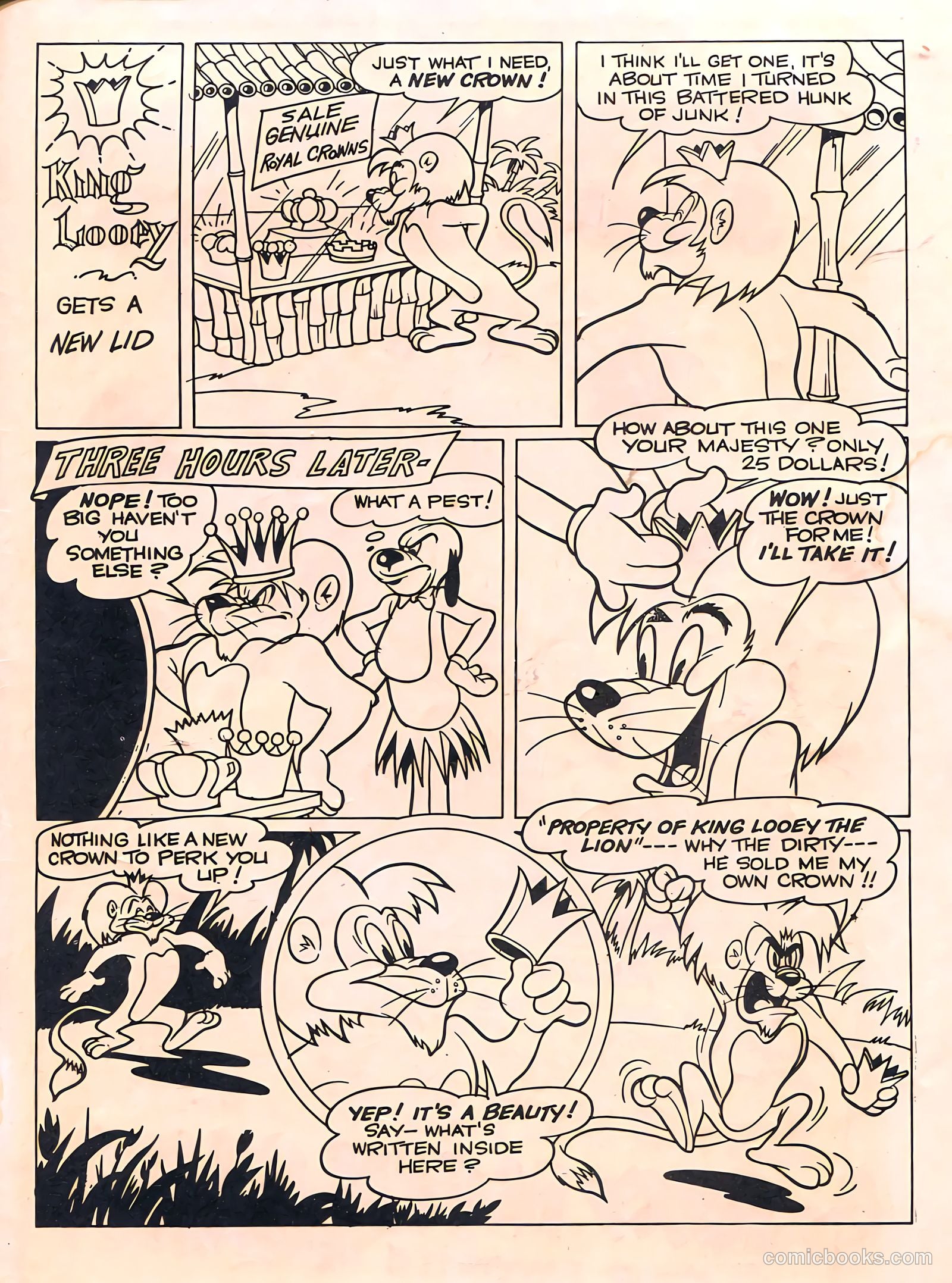 "Red" Rabbit Comics #3 (1947) — page 51 of 52