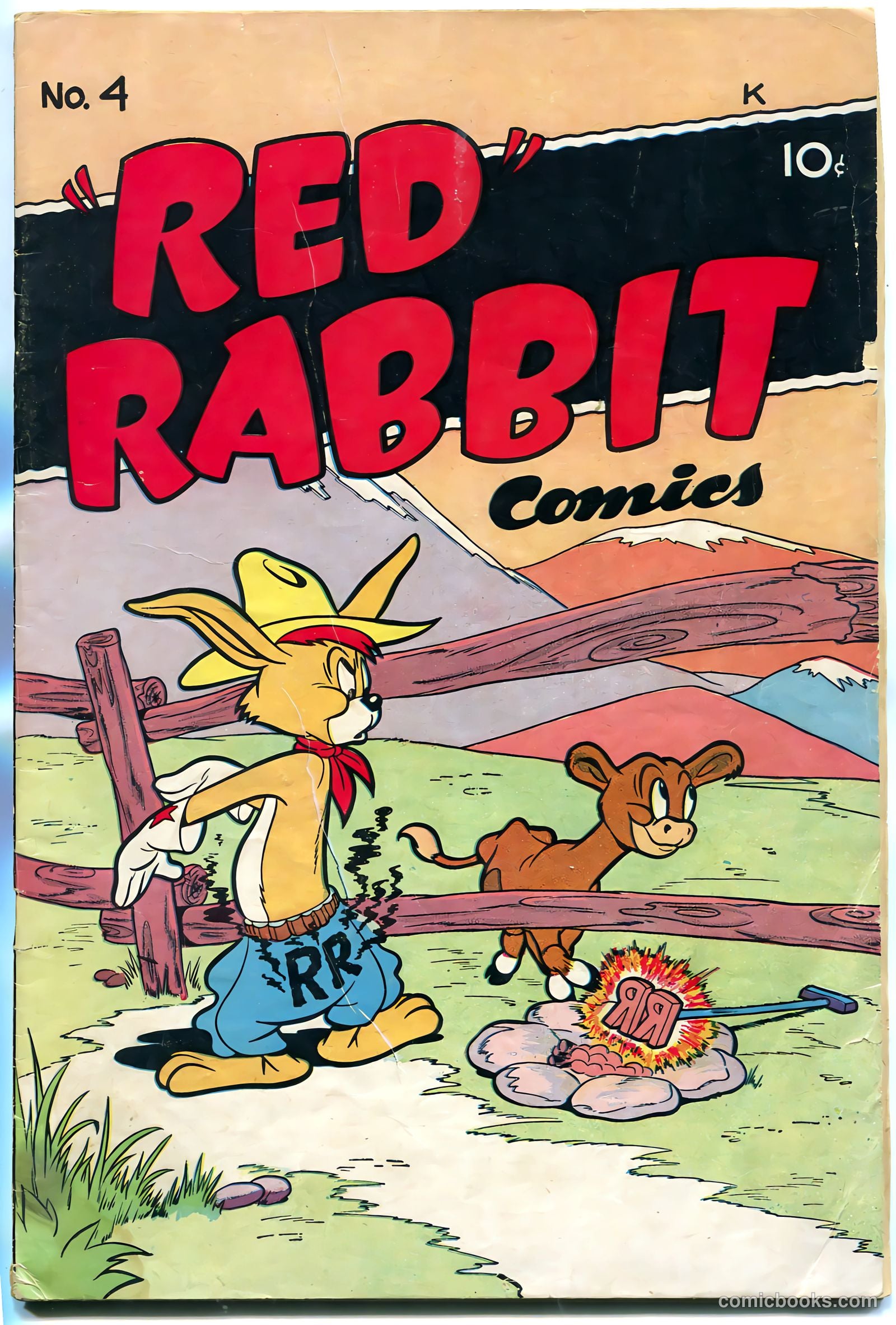 "Red" Rabbit Comics #4