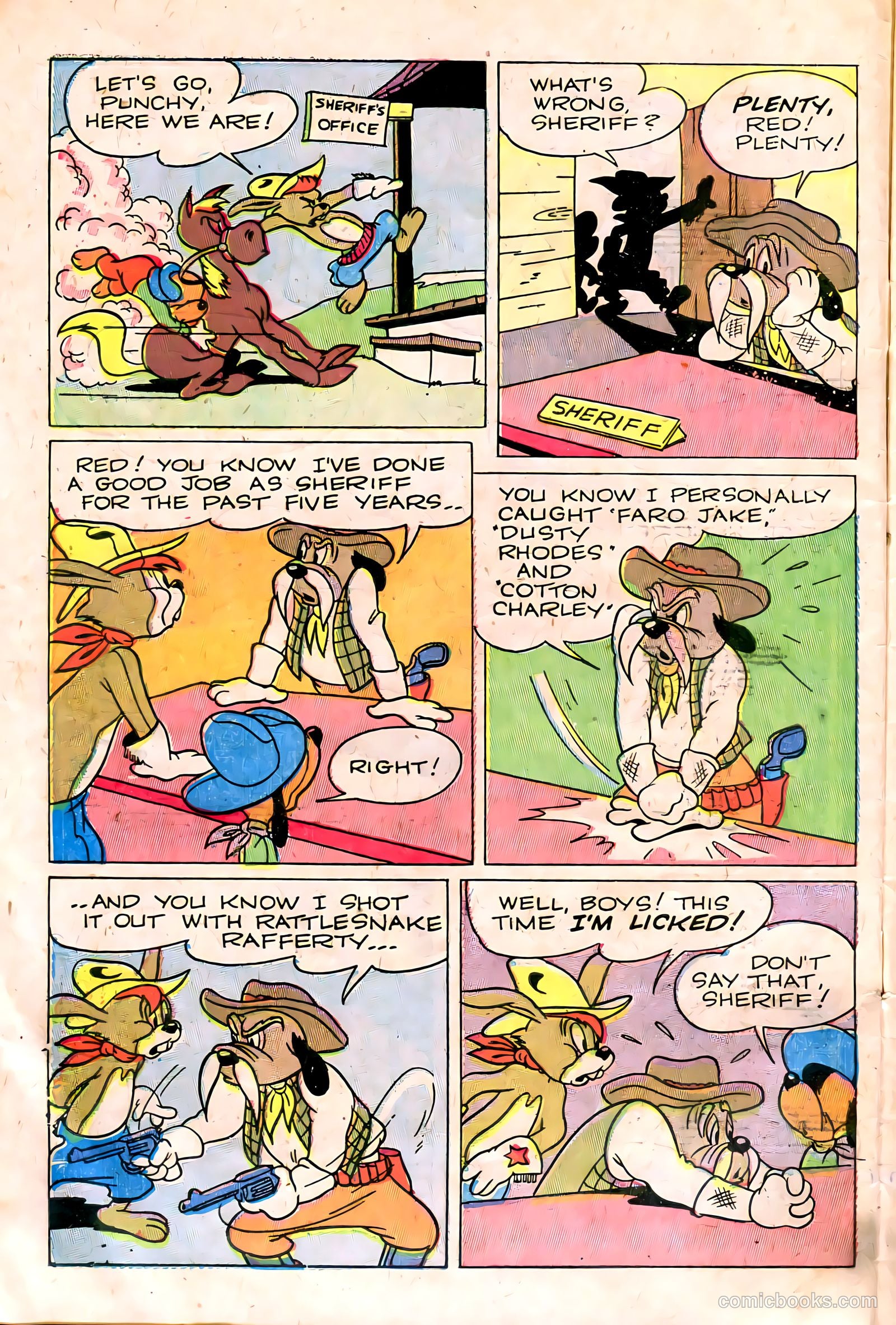 "Red" Rabbit Comics #4 (1947) — page 4 of 52
