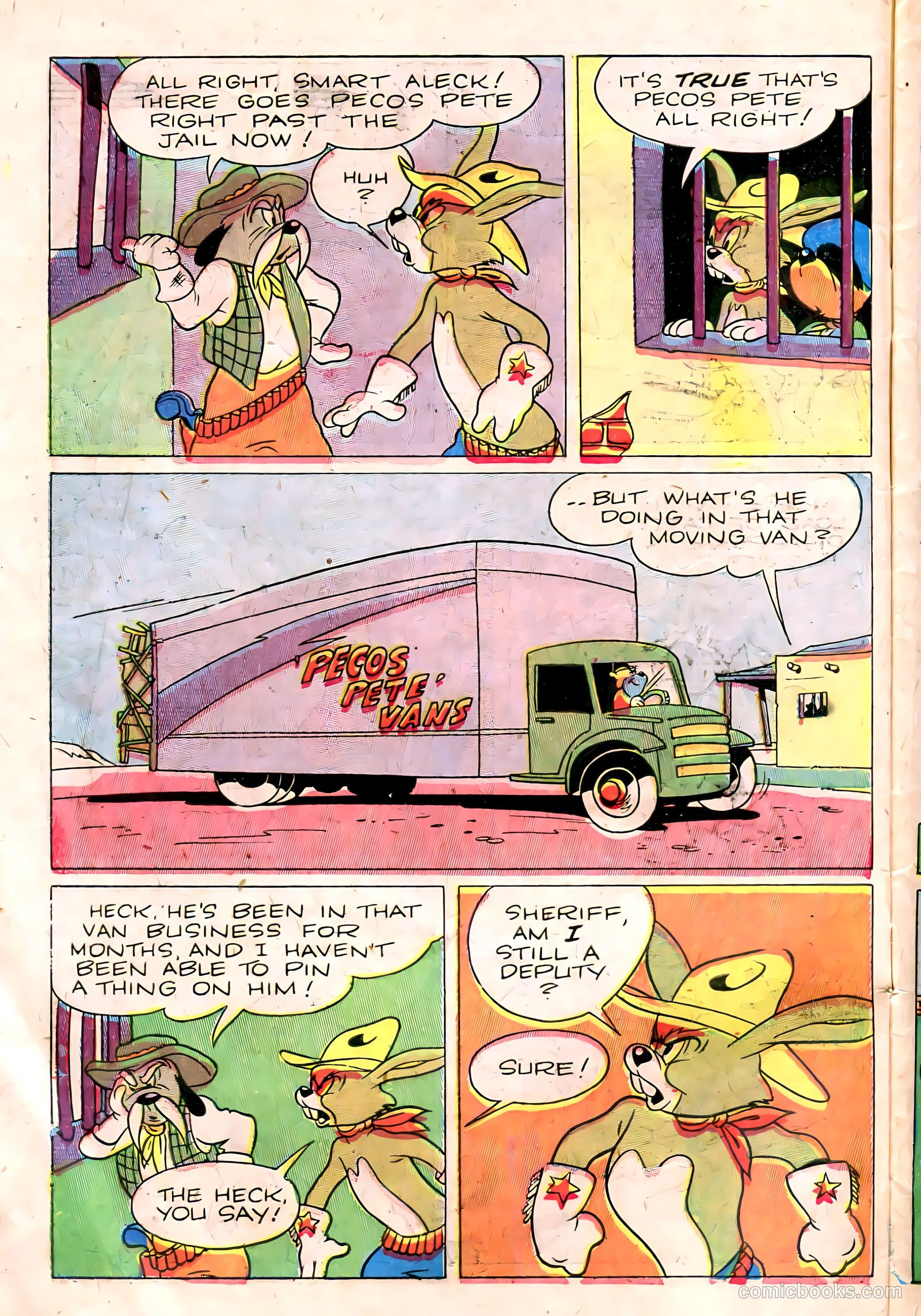 "Red" Rabbit Comics #4 (1947) — page 6 of 52