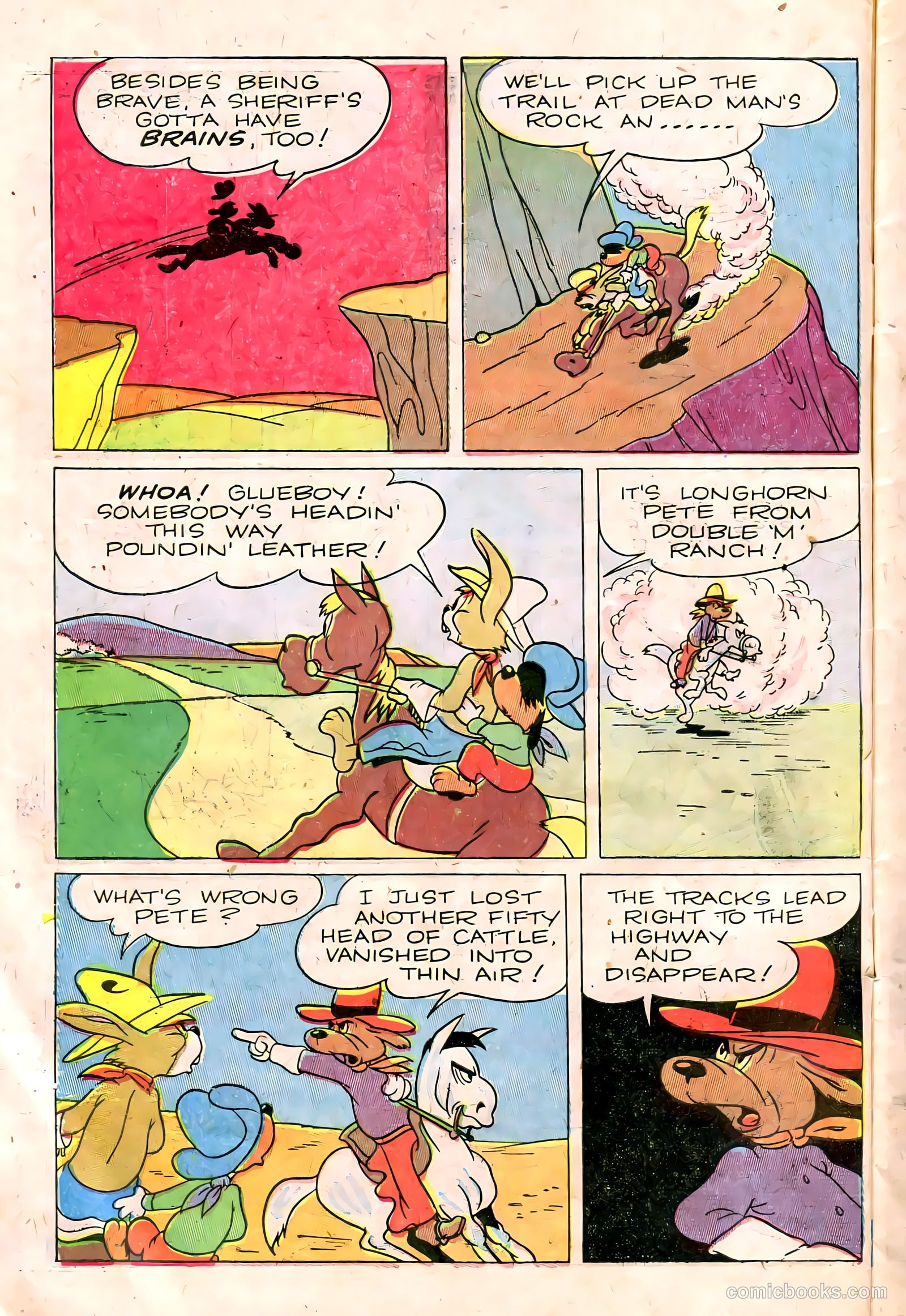 "Red" Rabbit Comics #4 (1947) — page 8 of 52
