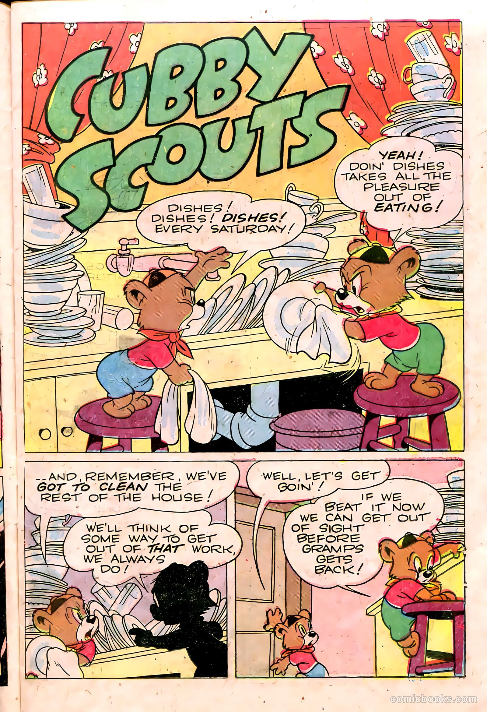 "Red" Rabbit Comics #4 (1947) — page 15 of 52