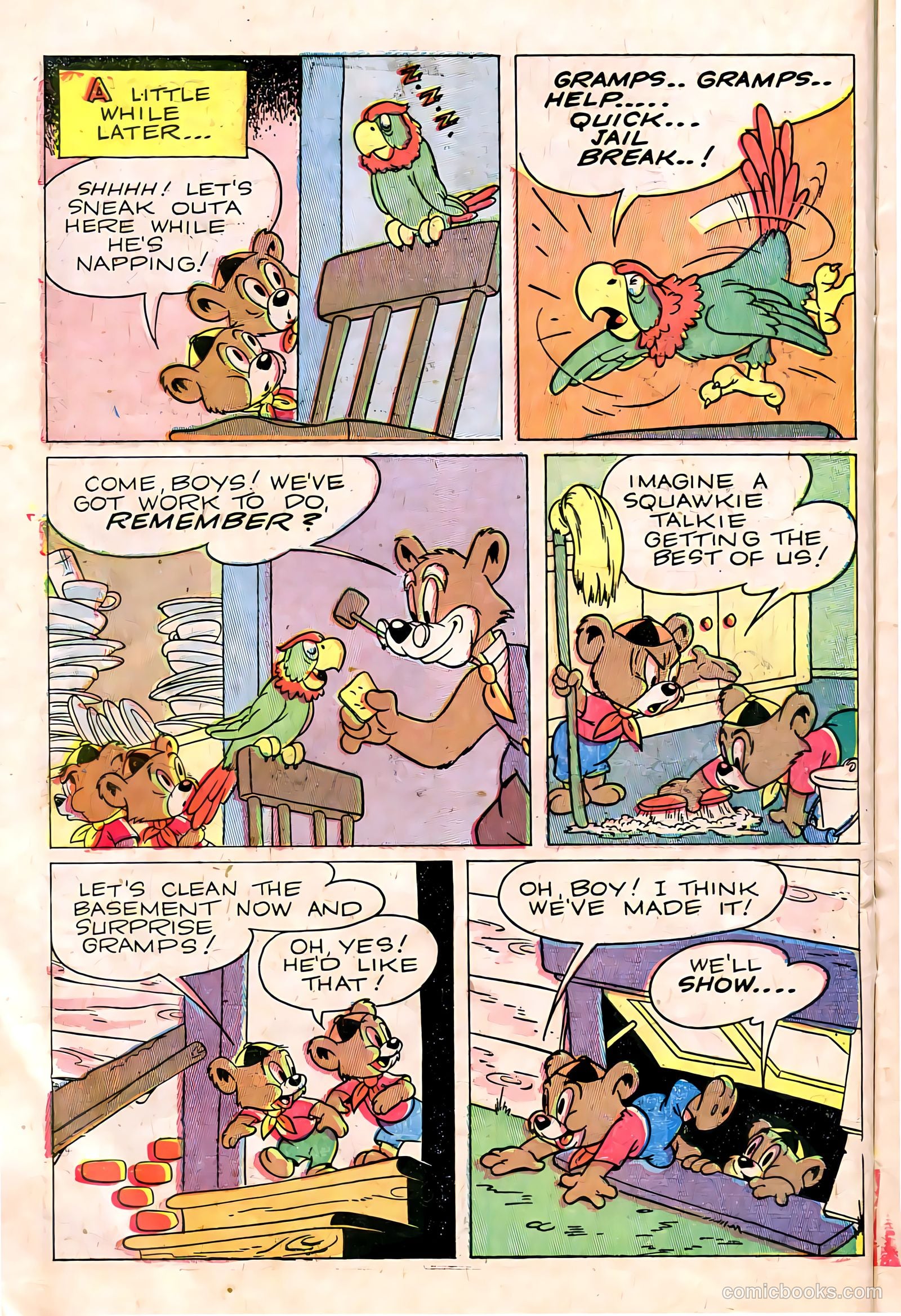"Red" Rabbit Comics #4 (1947) — page 18 of 52