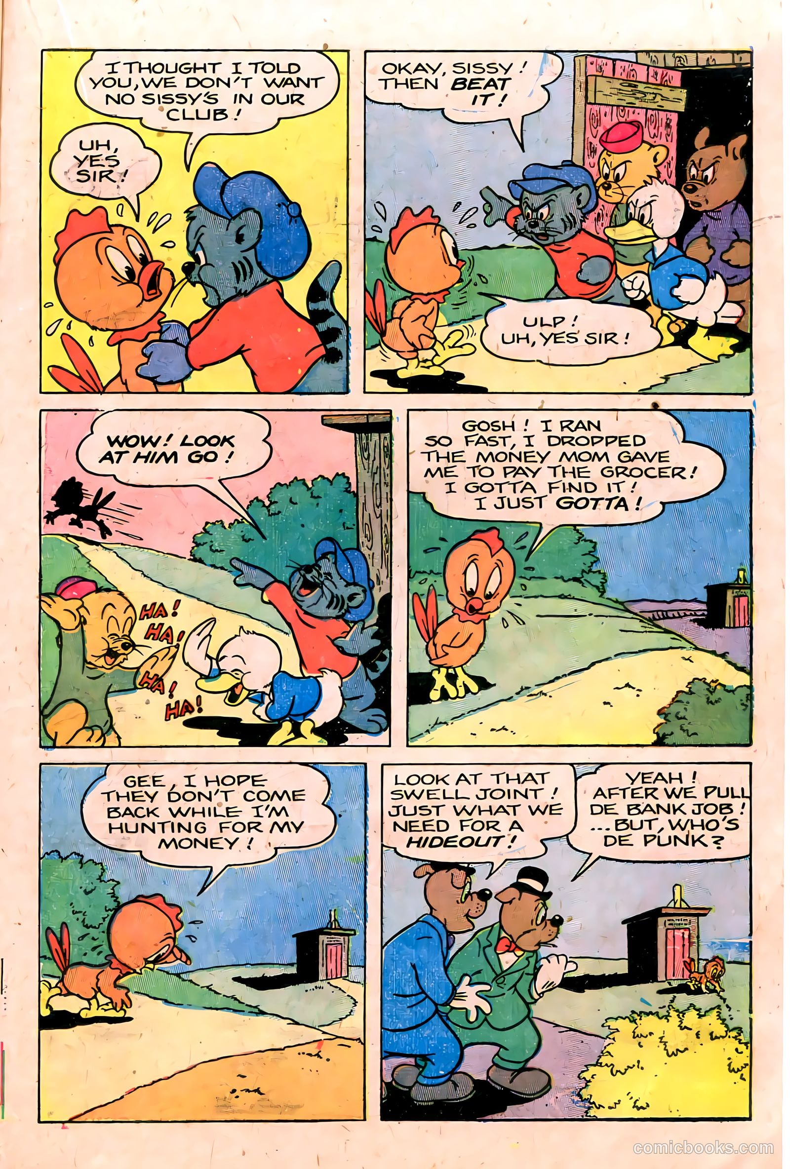 "Red" Rabbit Comics #4 (1947) — page 31 of 52