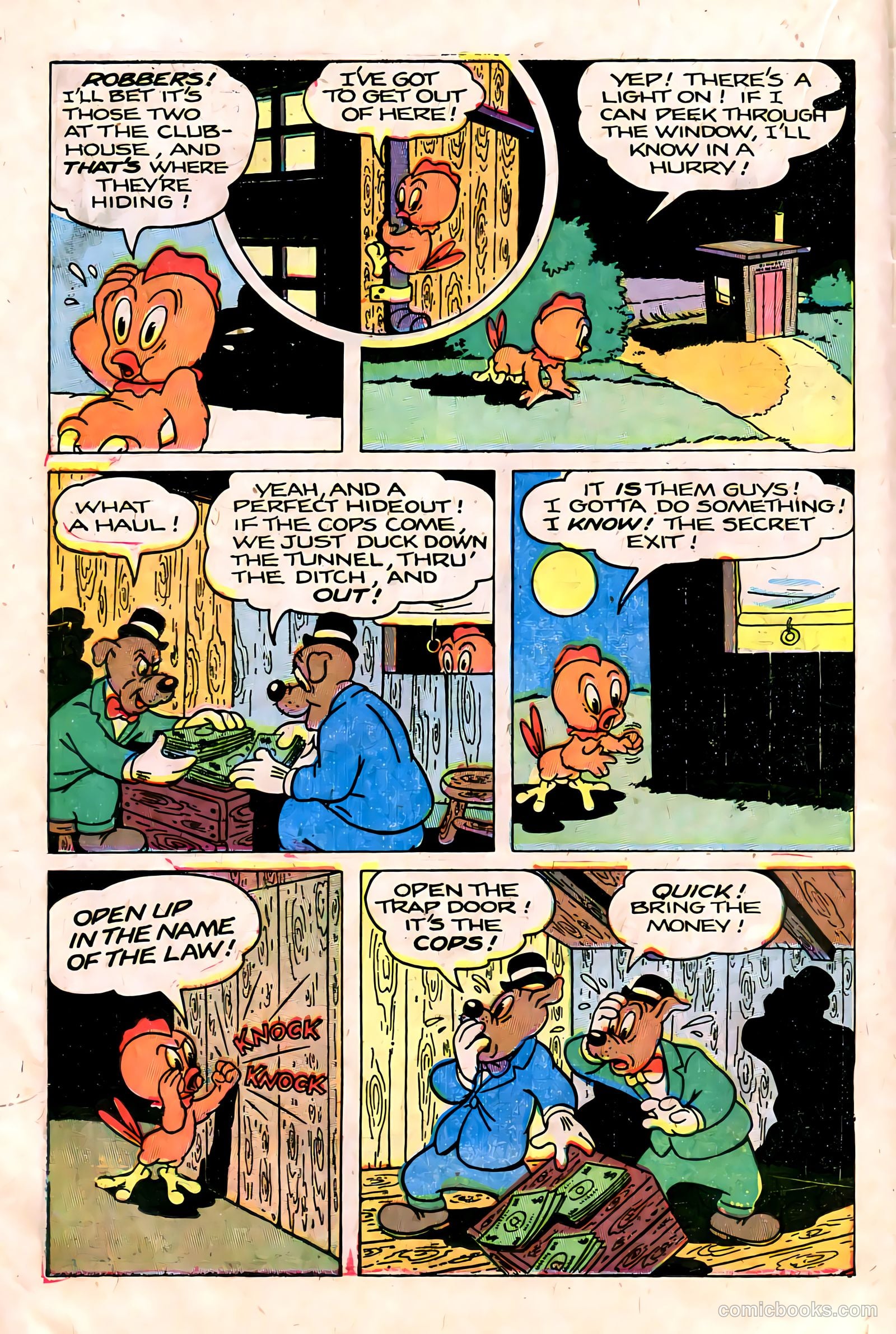 "Red" Rabbit Comics #4 (1947) — page 34 of 52