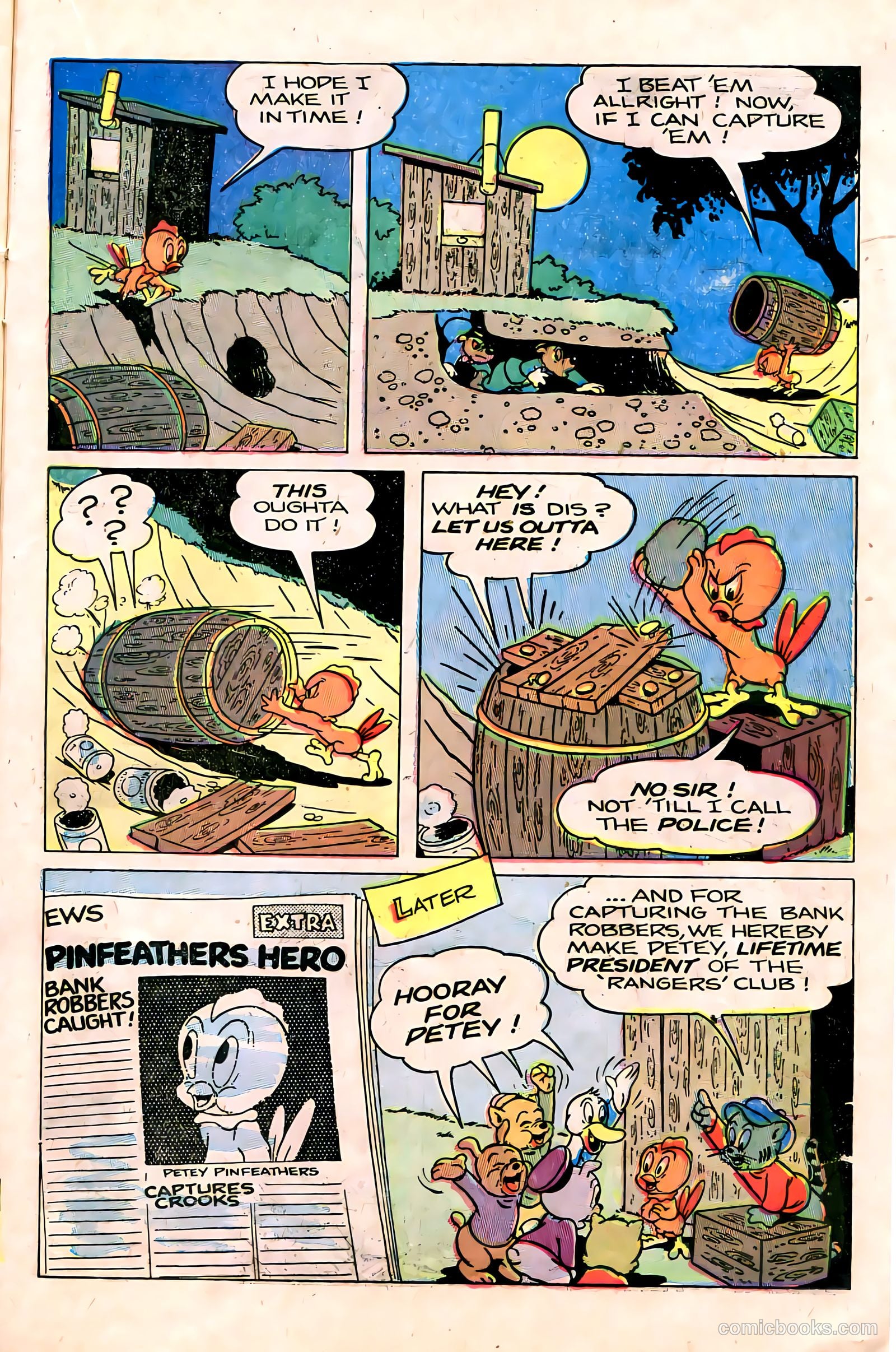 "Red" Rabbit Comics #4 (1947) — page 35 of 52