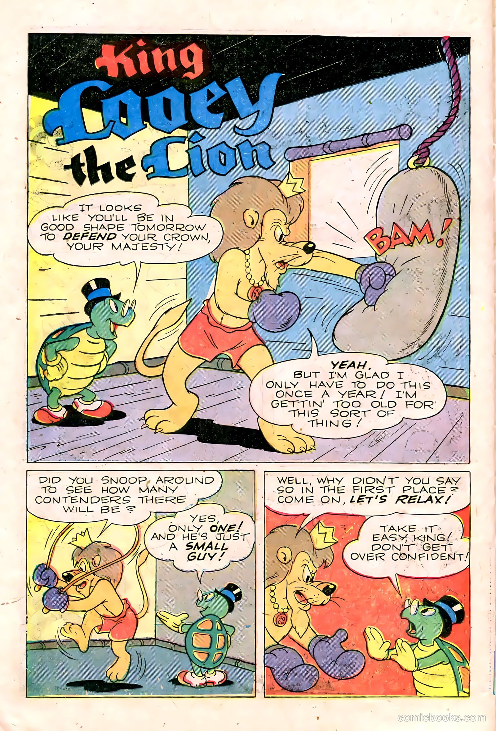 "Red" Rabbit Comics #4 (1947) — page 36 of 52