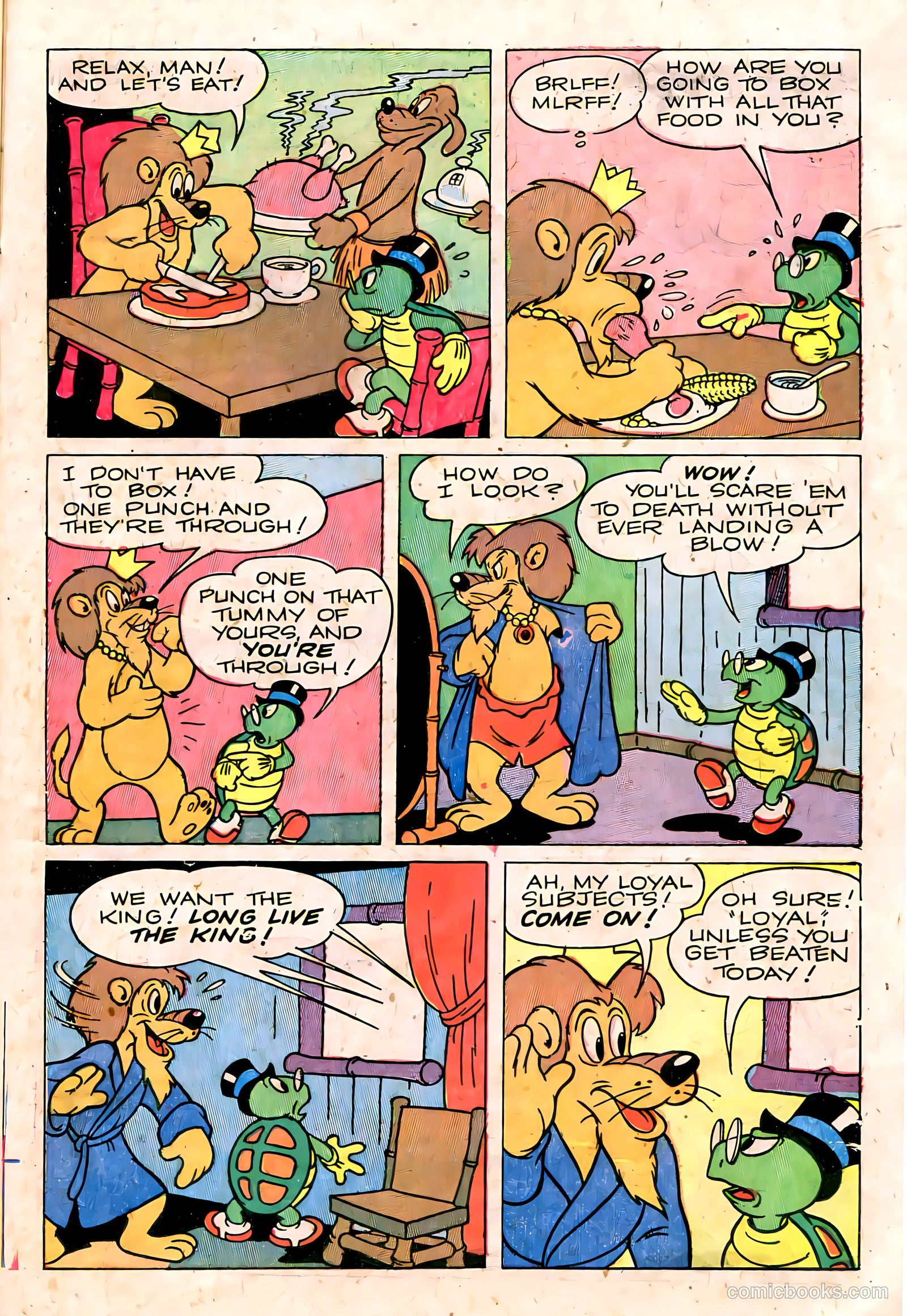 "Red" Rabbit Comics #4 (1947) — page 37 of 52