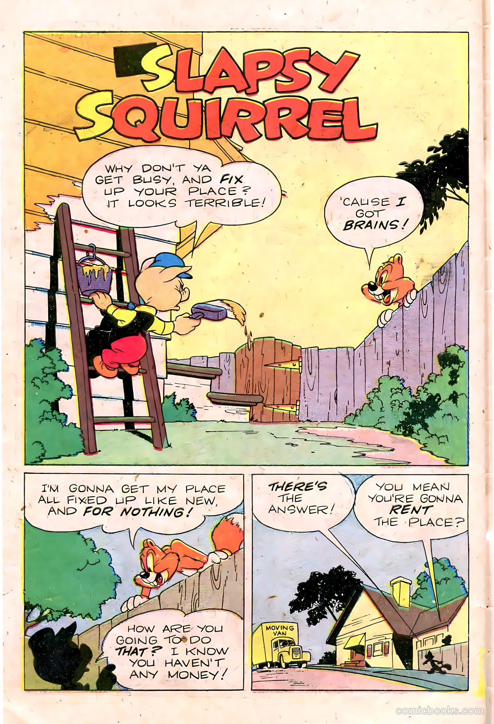 "Red" Rabbit Comics #4 (1947) — page 44 of 52