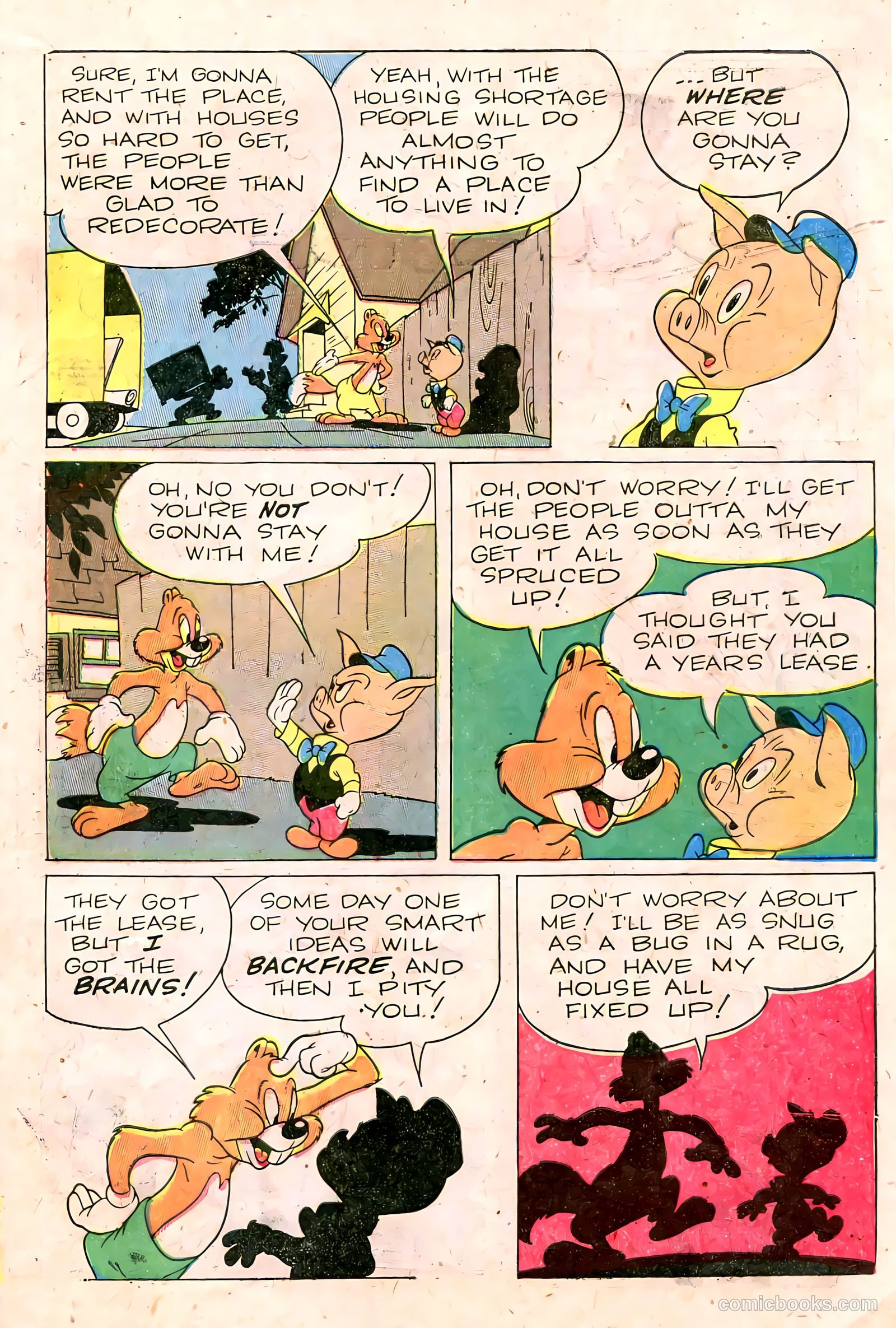 "Red" Rabbit Comics #4 (1947) — page 45 of 52