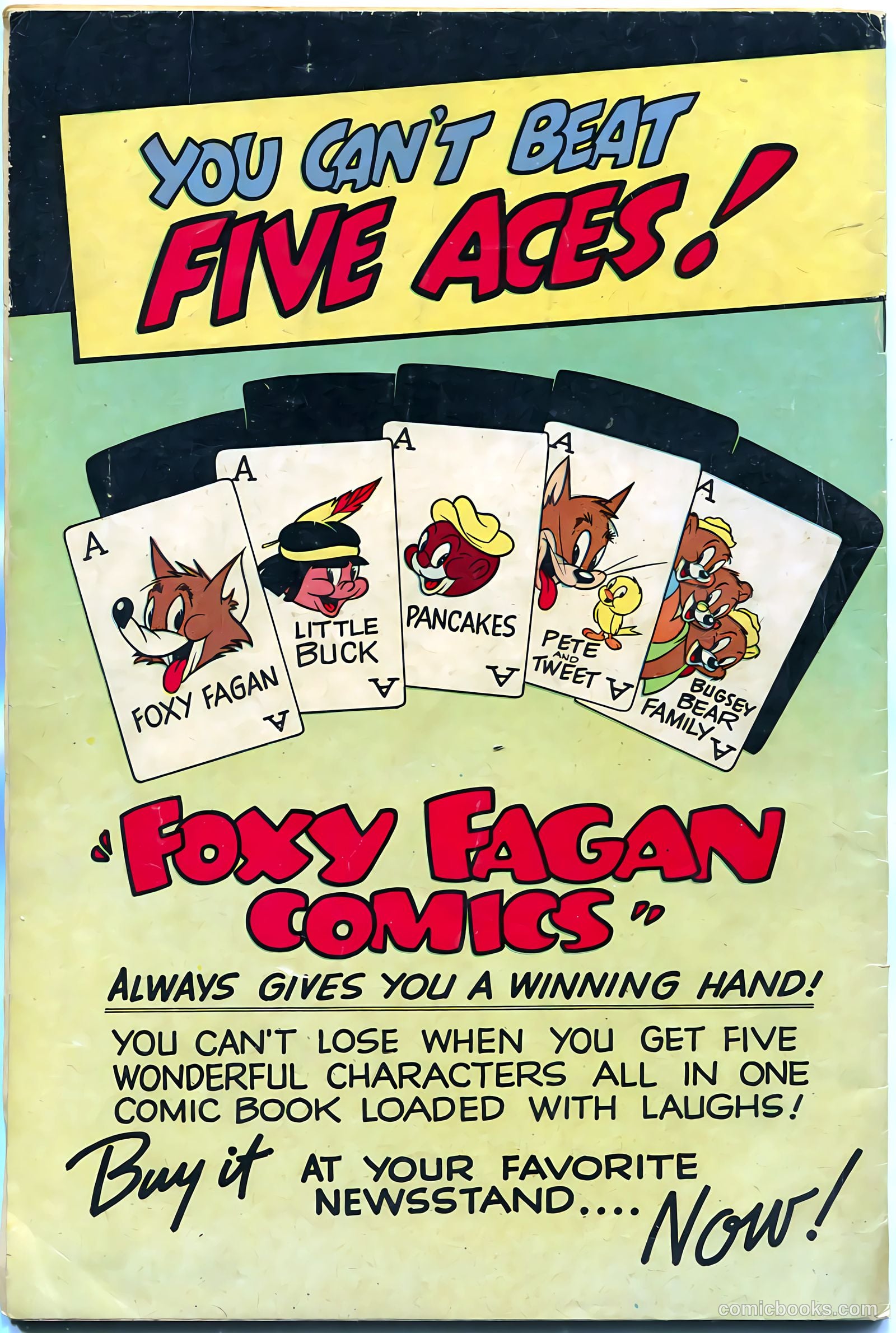"Red" Rabbit Comics #4 (1947) — page 52 of 52