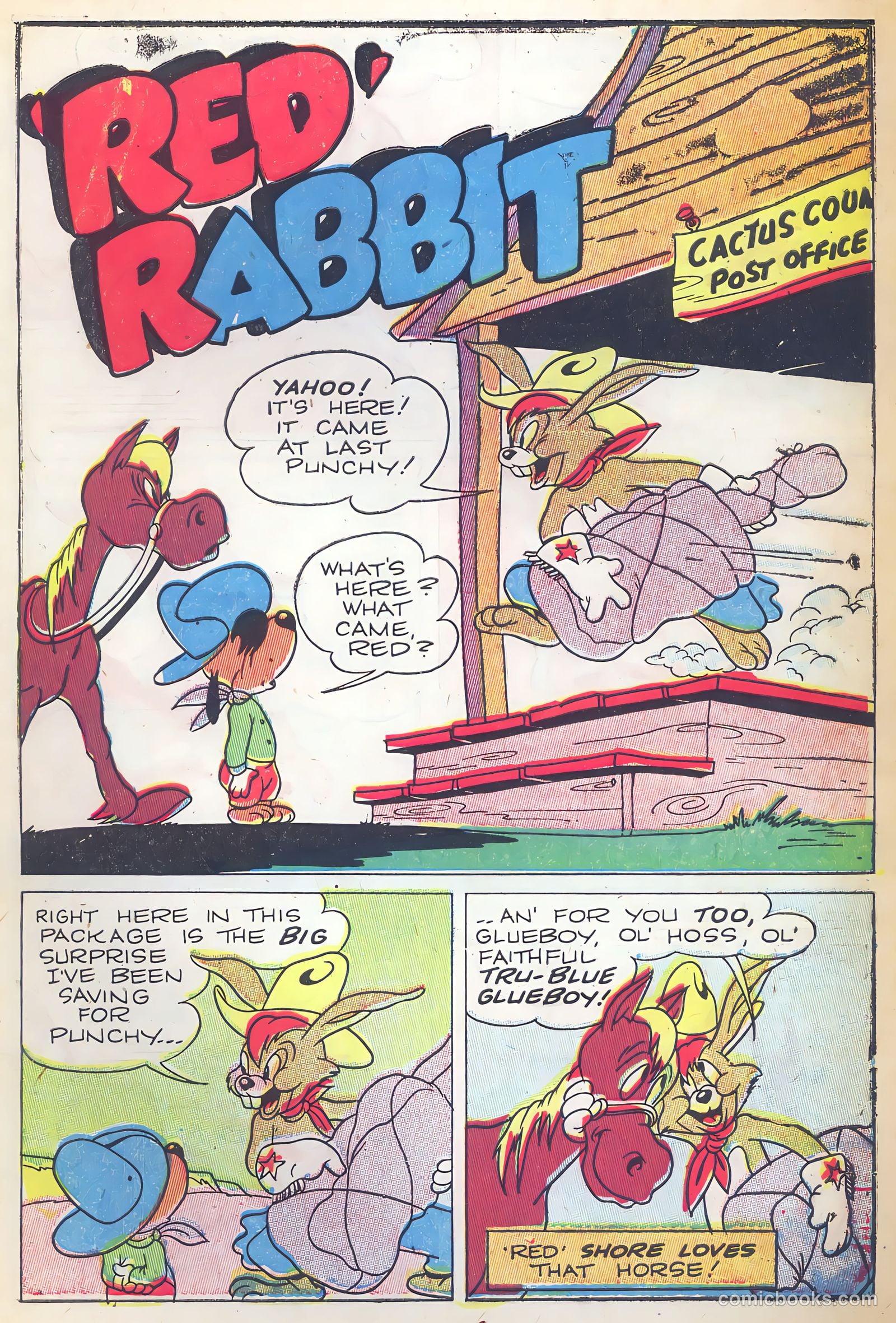 "Red" Rabbit Comics #5 (1947) — page 3 of 49
