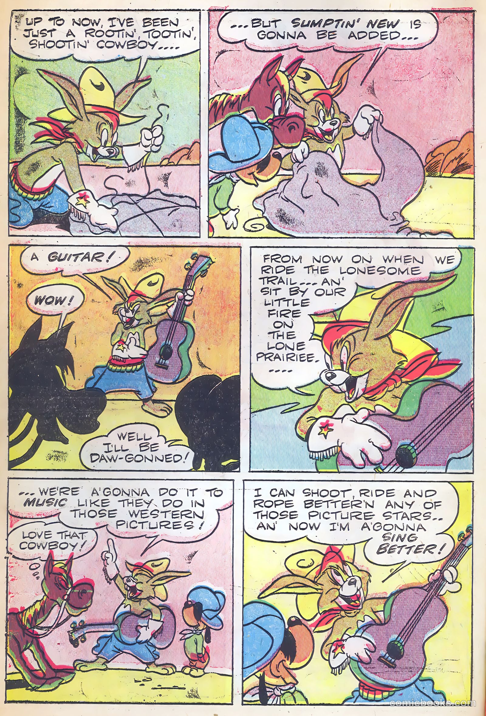 "Red" Rabbit Comics #5 (1947) — page 4 of 49