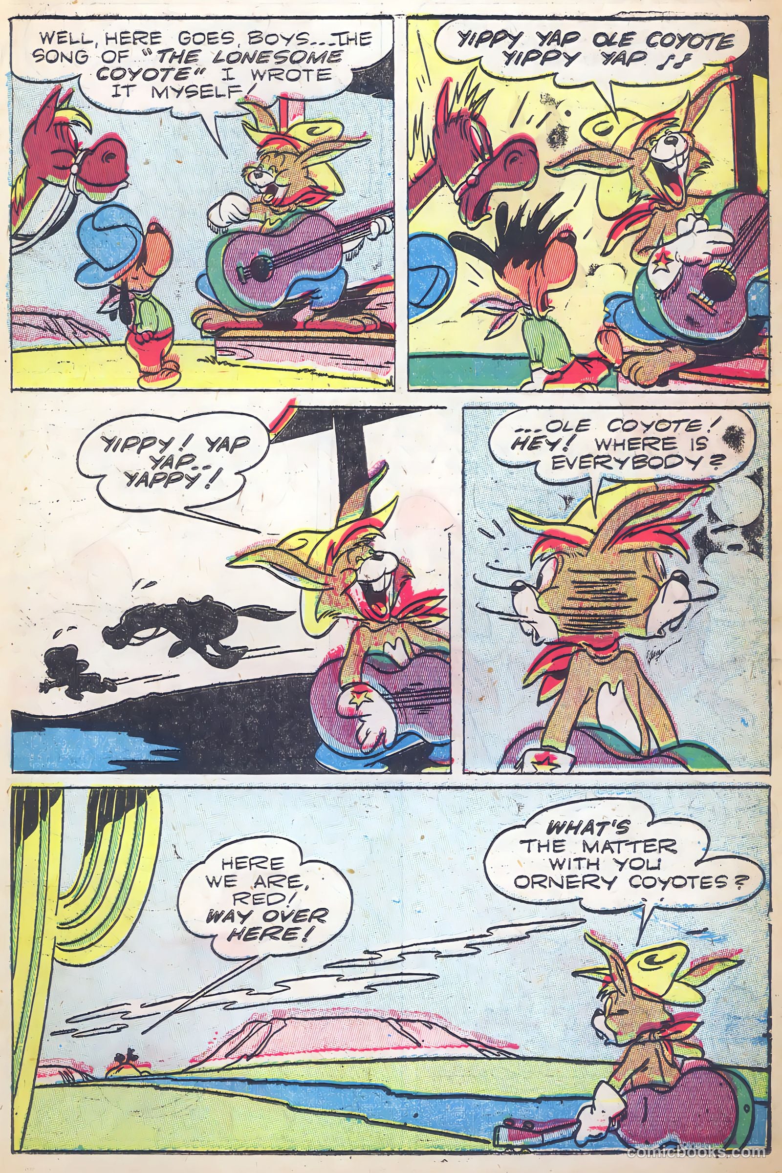 "Red" Rabbit Comics #5 (1947) — page 5 of 49