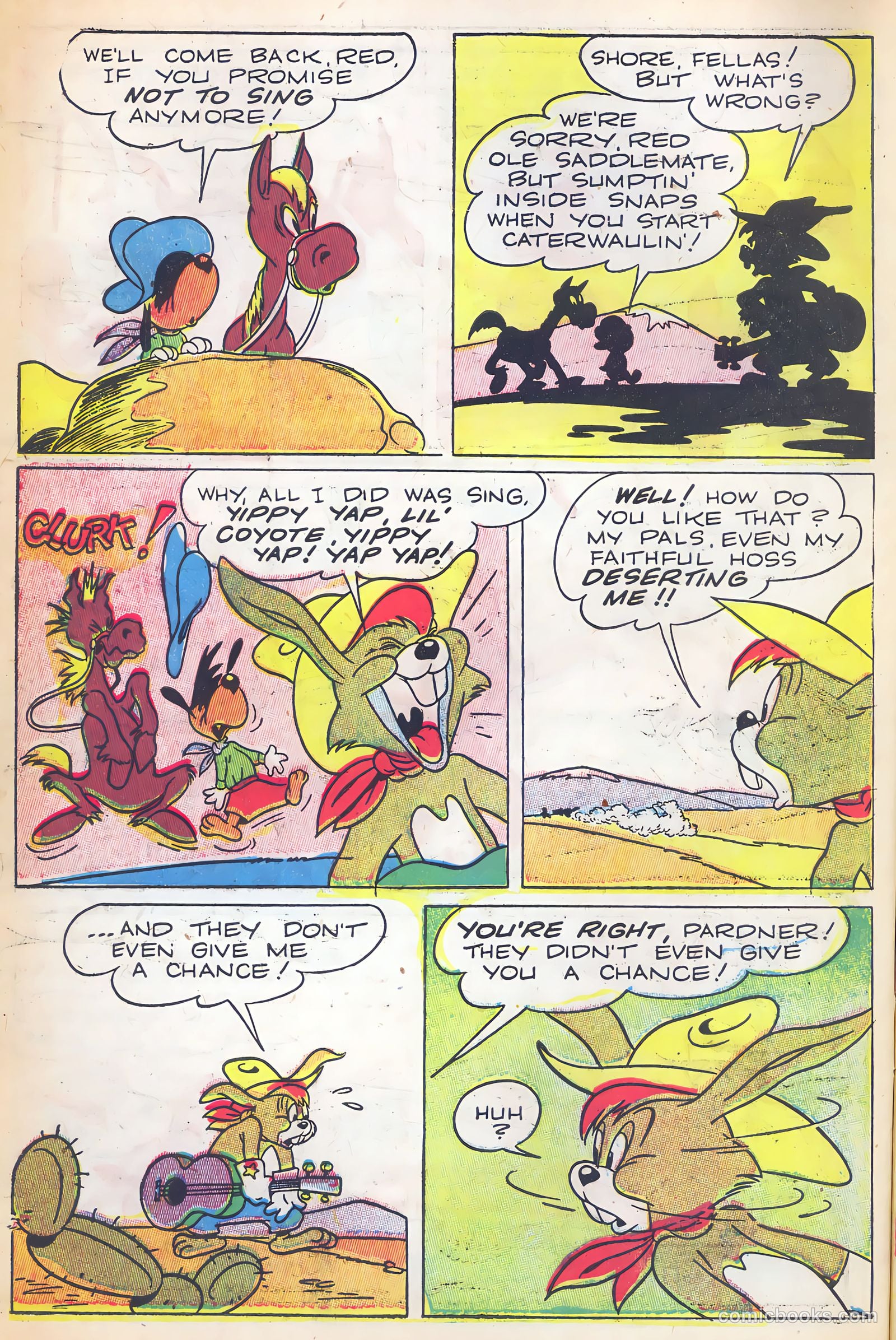 "Red" Rabbit Comics #5 (1947) — page 6 of 49
