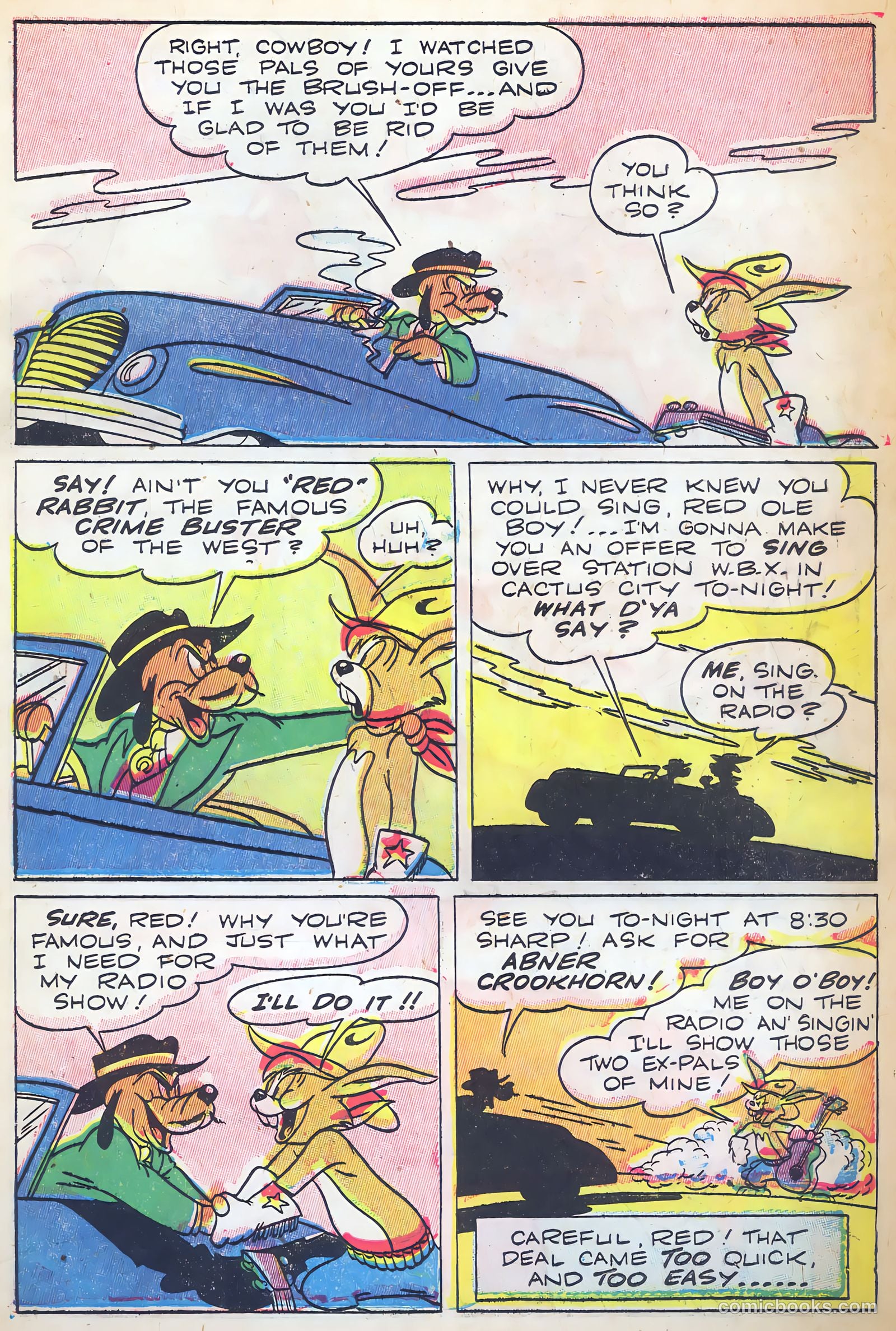 "Red" Rabbit Comics #5 (1947) — page 7 of 49