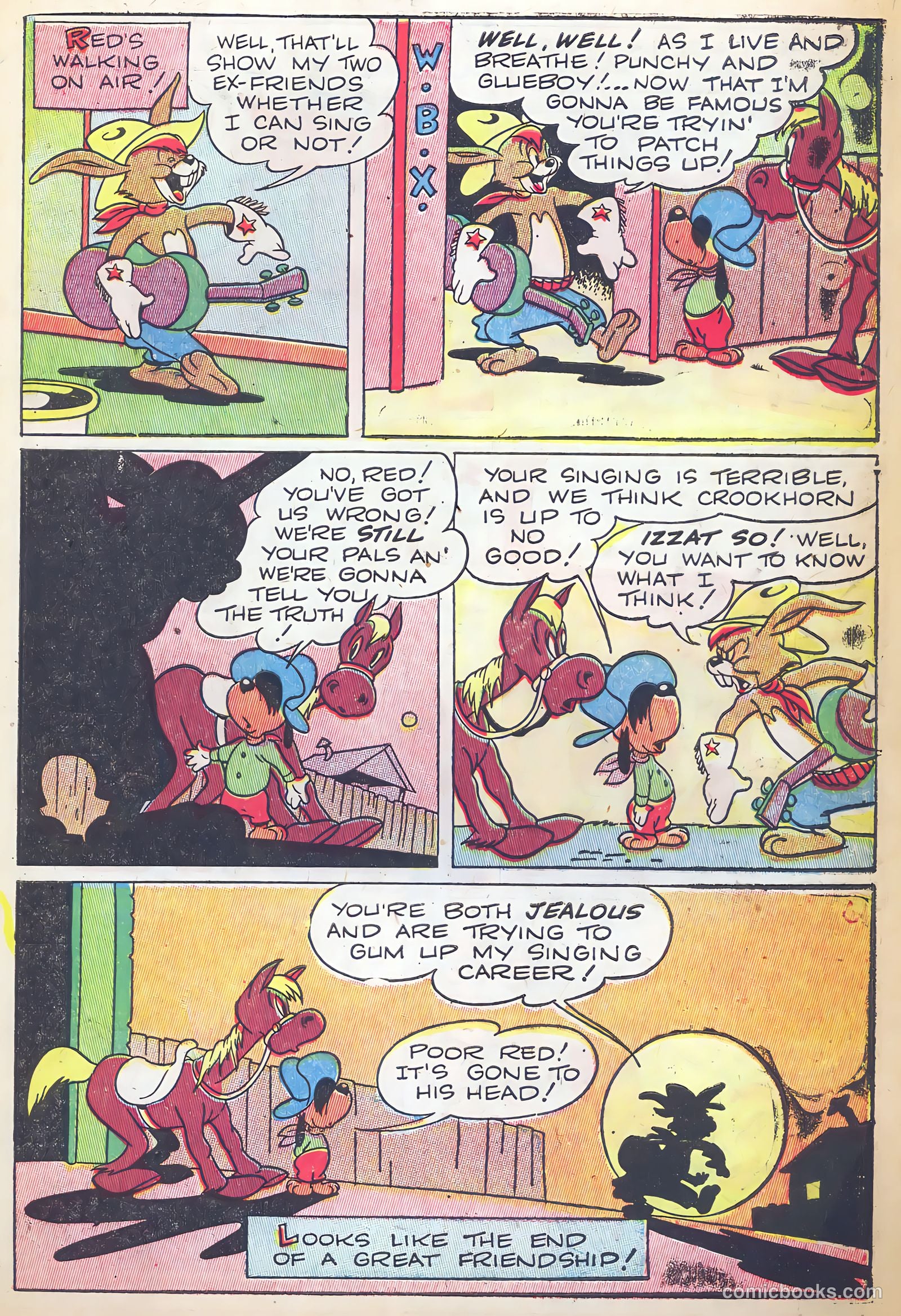 "Red" Rabbit Comics #5 (1947) — page 9 of 49