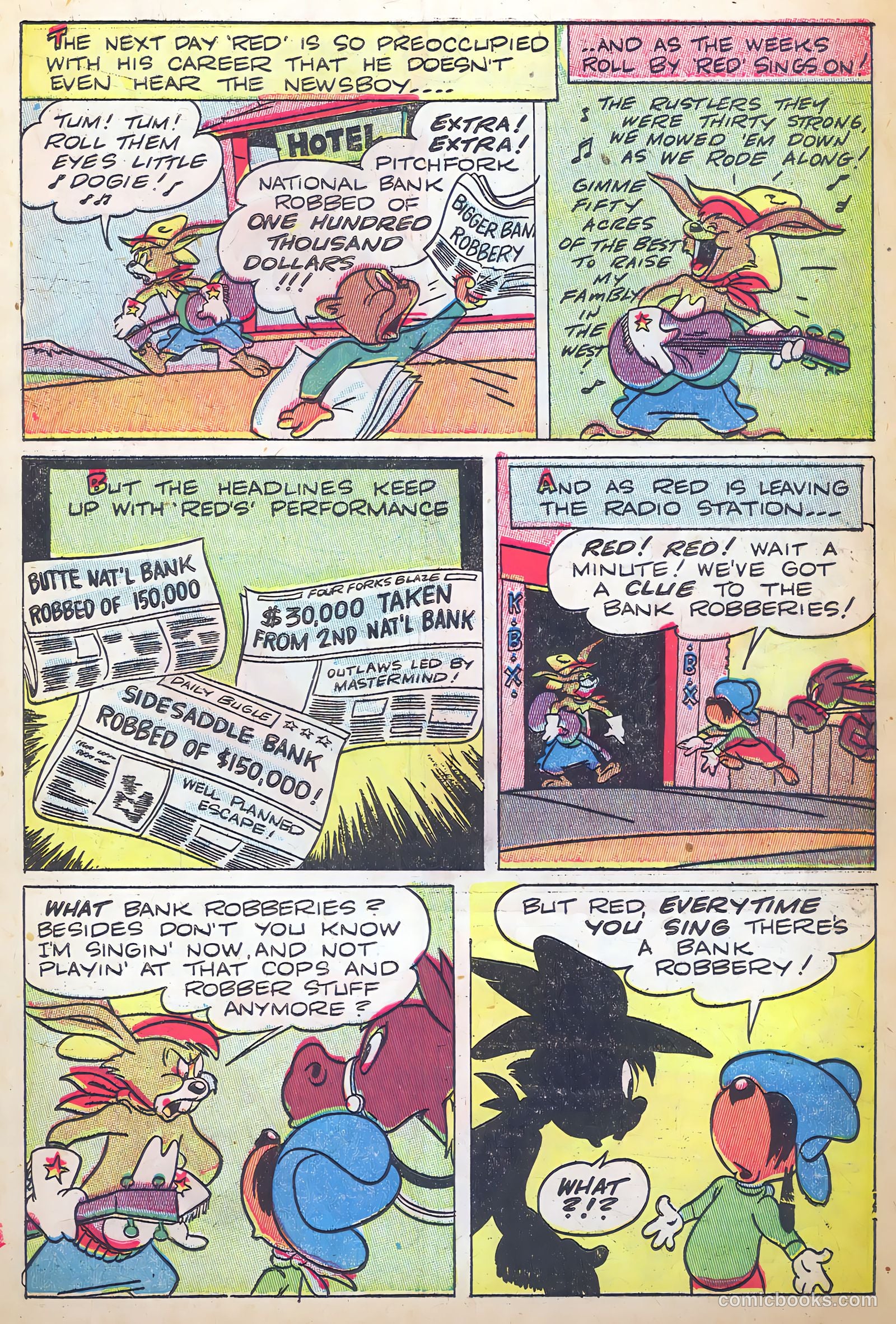"Red" Rabbit Comics #5 (1947) — page 11 of 49