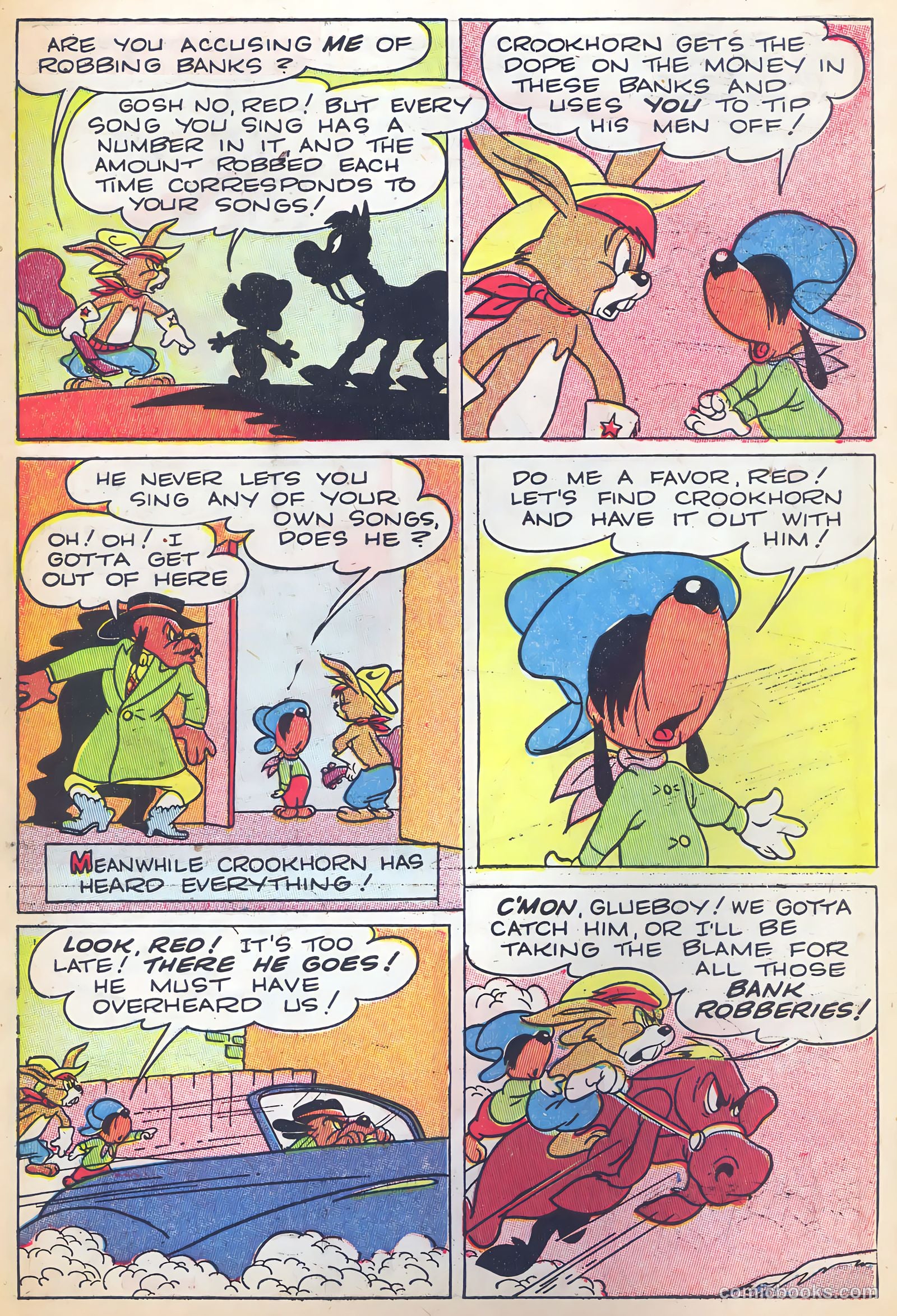 "Red" Rabbit Comics #5 (1947) — page 12 of 49