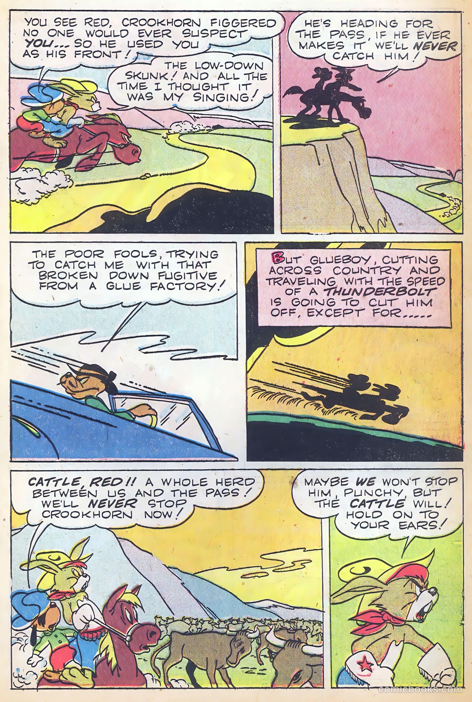 "Red" Rabbit Comics #5 (1947) — page 13 of 49