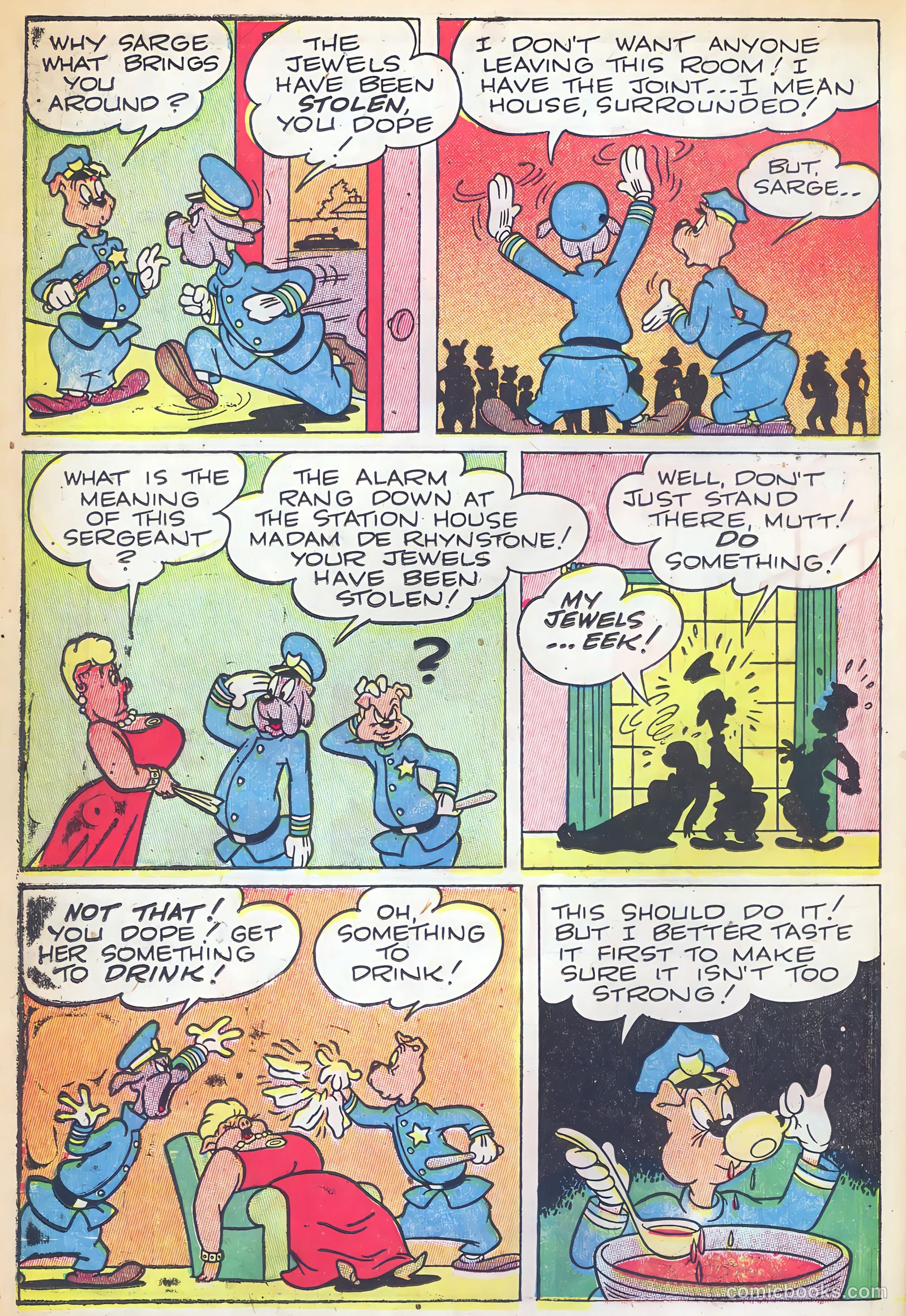 "Red" Rabbit Comics #5 (1947) — page 20 of 49
