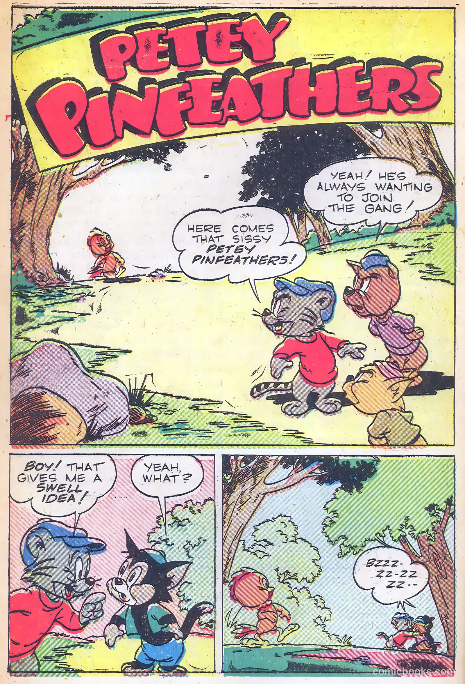 "Red" Rabbit Comics #5 (1947) — page 22 of 49