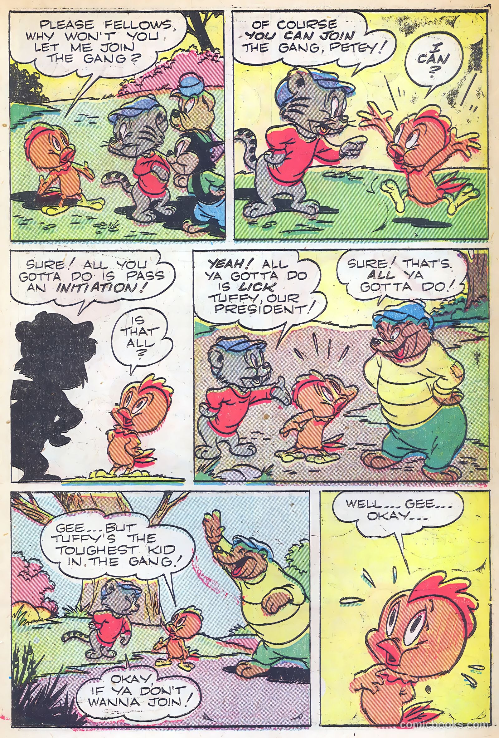 "Red" Rabbit Comics #5 (1947) — page 23 of 49