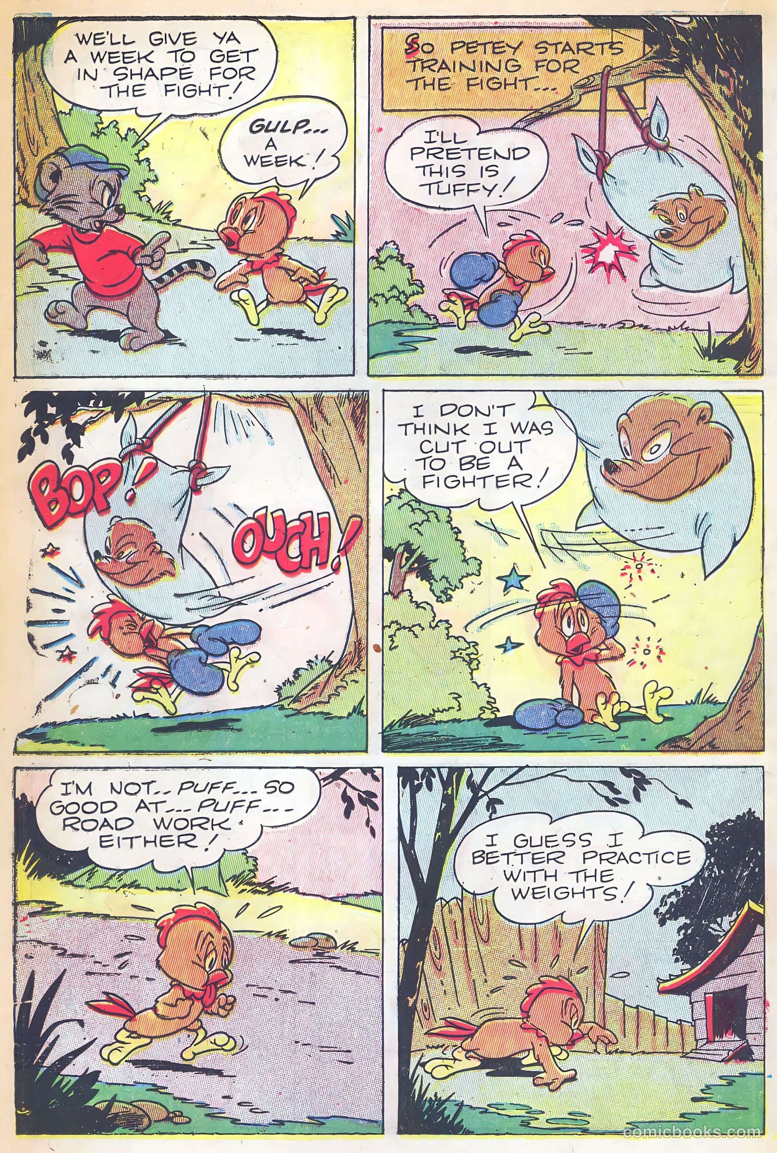 "Red" Rabbit Comics #5 (1947) — page 24 of 49