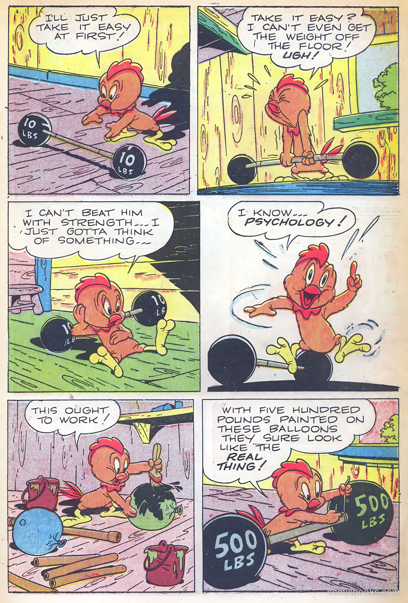 "Red" Rabbit Comics #5 (1947) — page 25 of 49