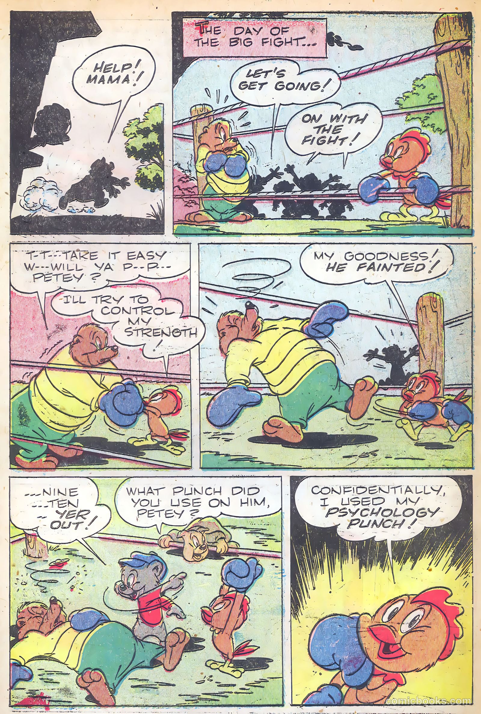 "Red" Rabbit Comics #5 (1947) — page 27 of 49