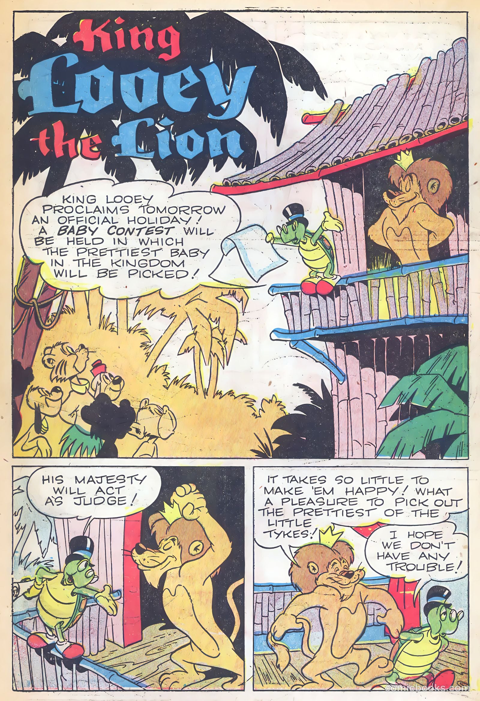 "Red" Rabbit Comics #5 (1947) — page 28 of 49