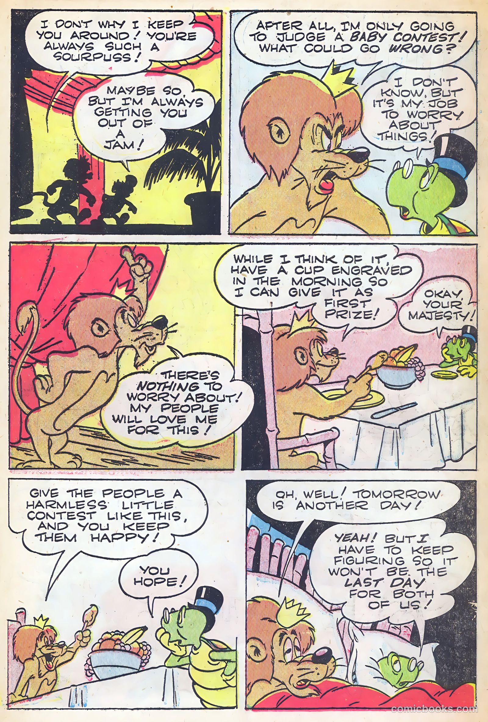 "Red" Rabbit Comics #5 (1947) — page 29 of 49