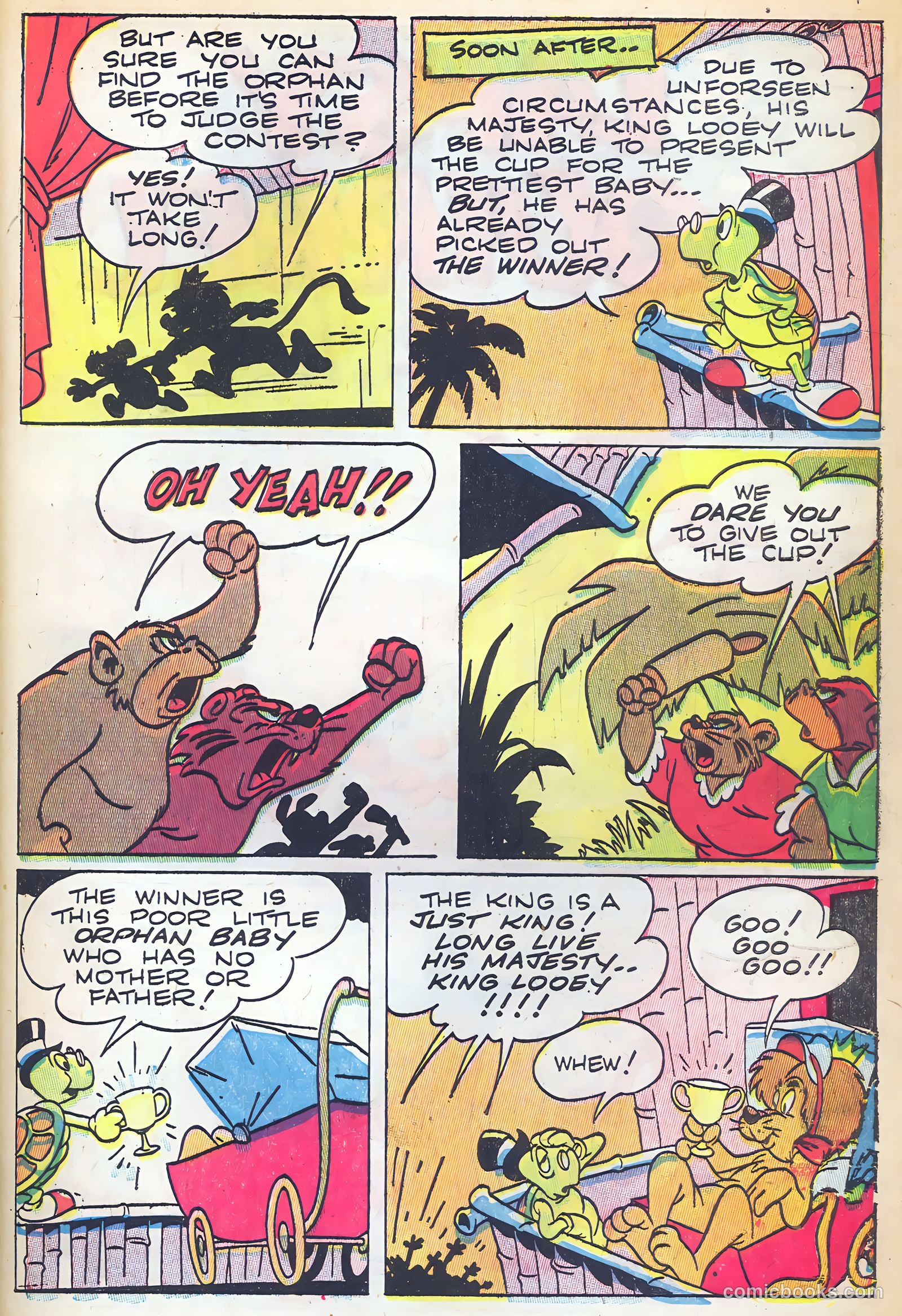 "Red" Rabbit Comics #5 (1947) — page 35 of 49