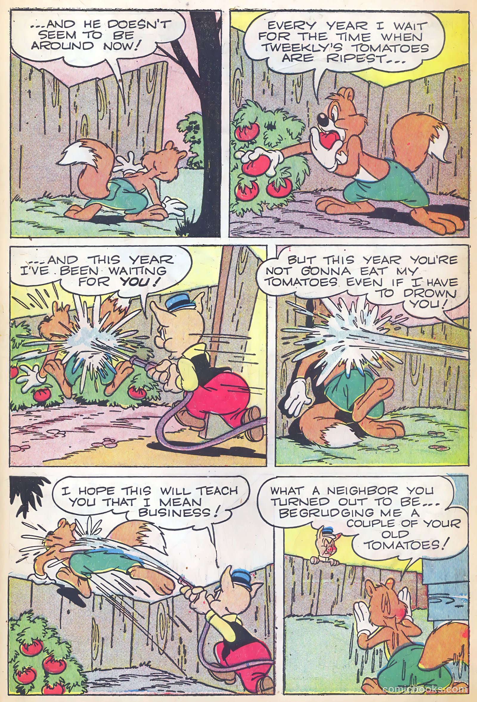 "Red" Rabbit Comics #5 (1947) — page 37 of 49