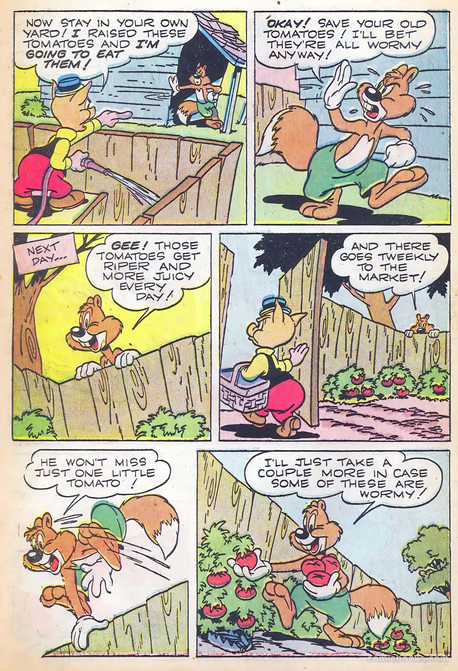 "Red" Rabbit Comics #5 (1947) — page 38 of 49