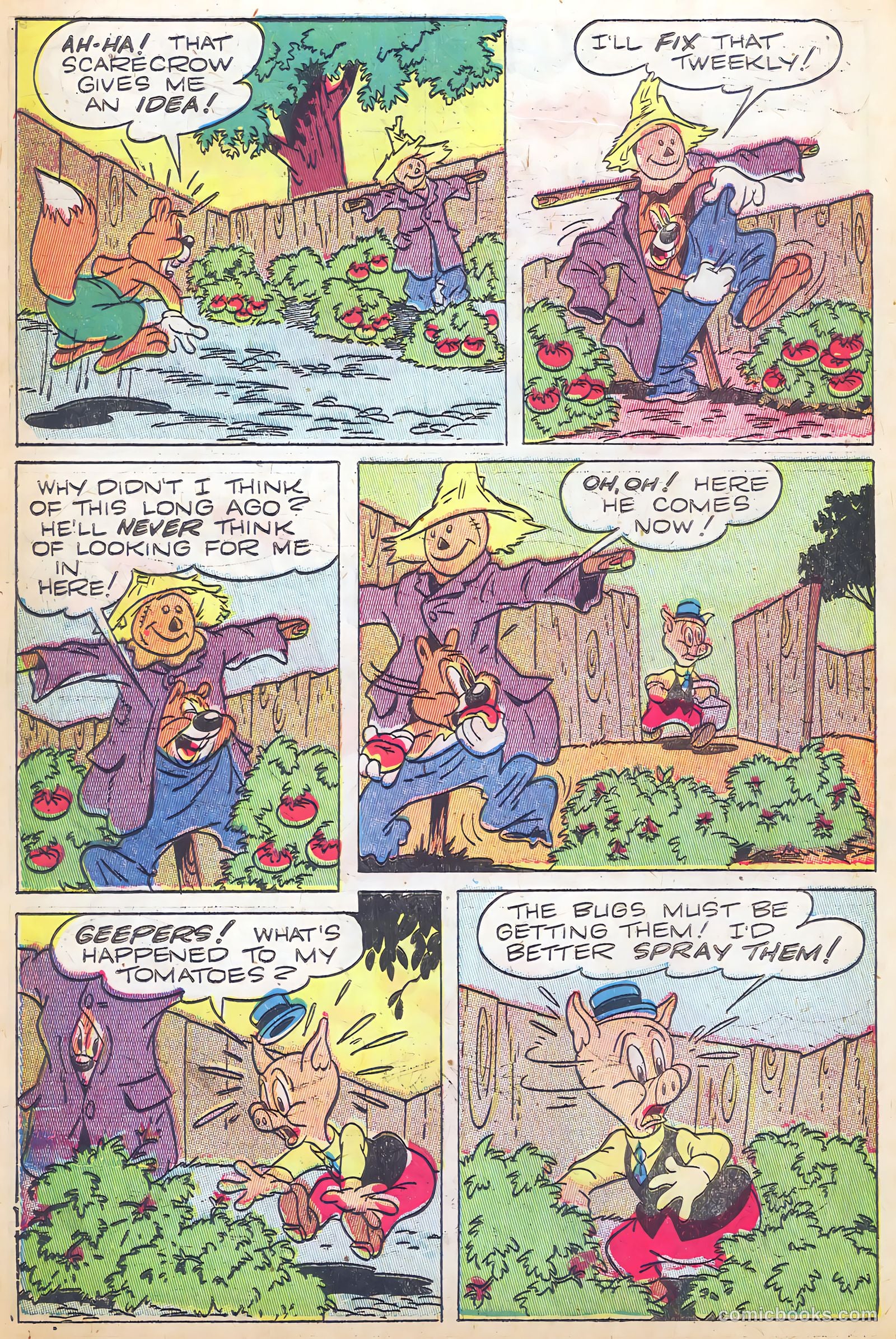"Red" Rabbit Comics #5 (1947) — page 40 of 49